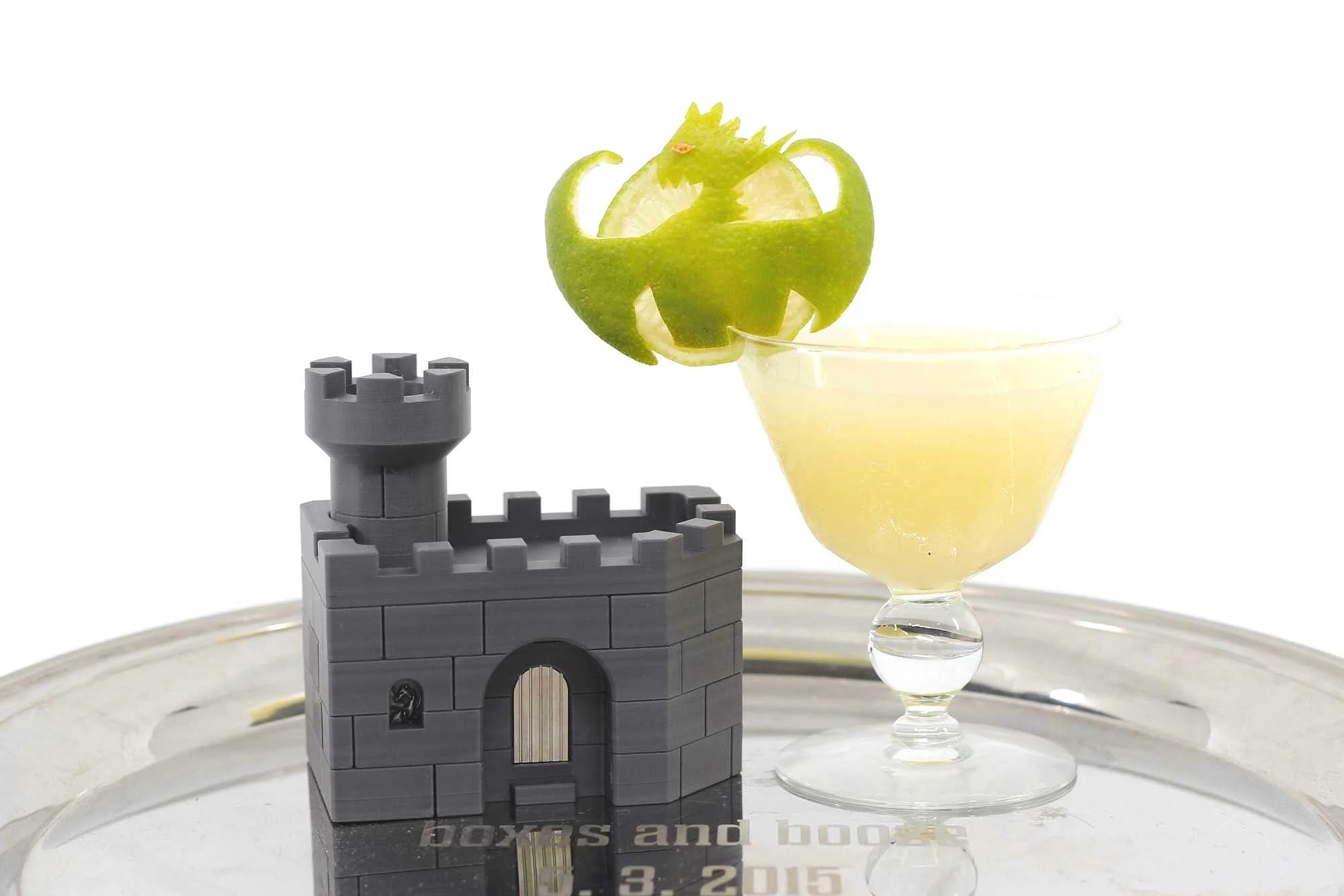 Dragon Punch cocktail by Robert Weeks and Fafnir's Fortress puzzle