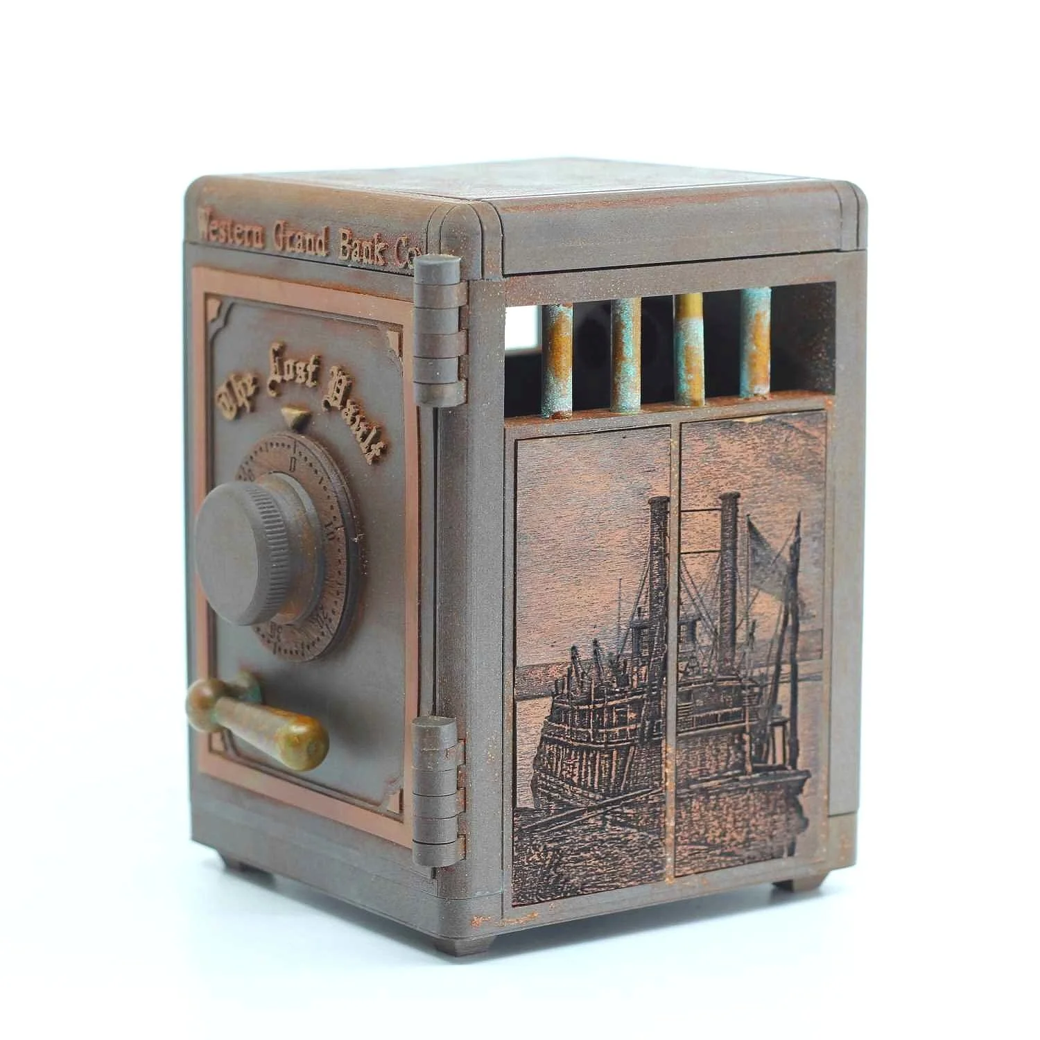 The Lost Vault of Jesse James puzzle box by Jesse Born