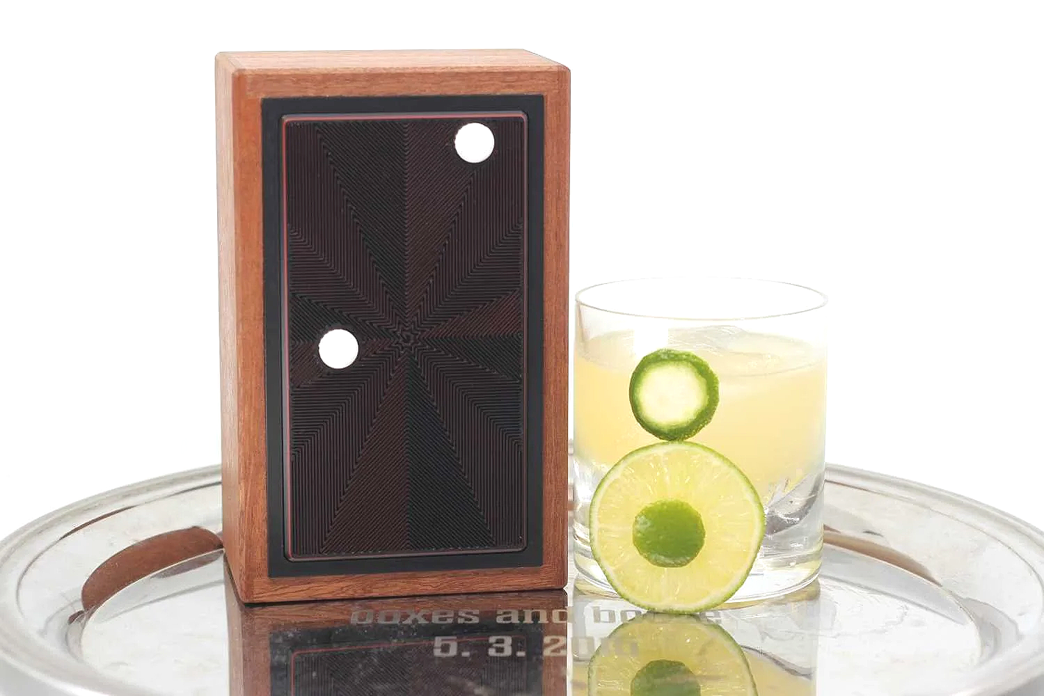 Hi-Fi stereo puzzle box and Loudspeaker cocktail