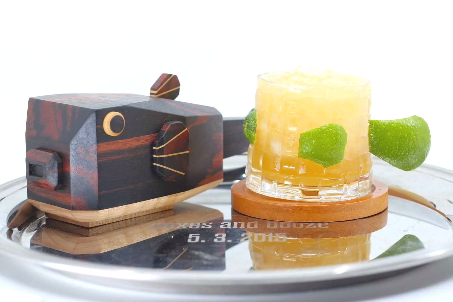 Fugu cocktail by Martin Cate and Fugu puzzle box