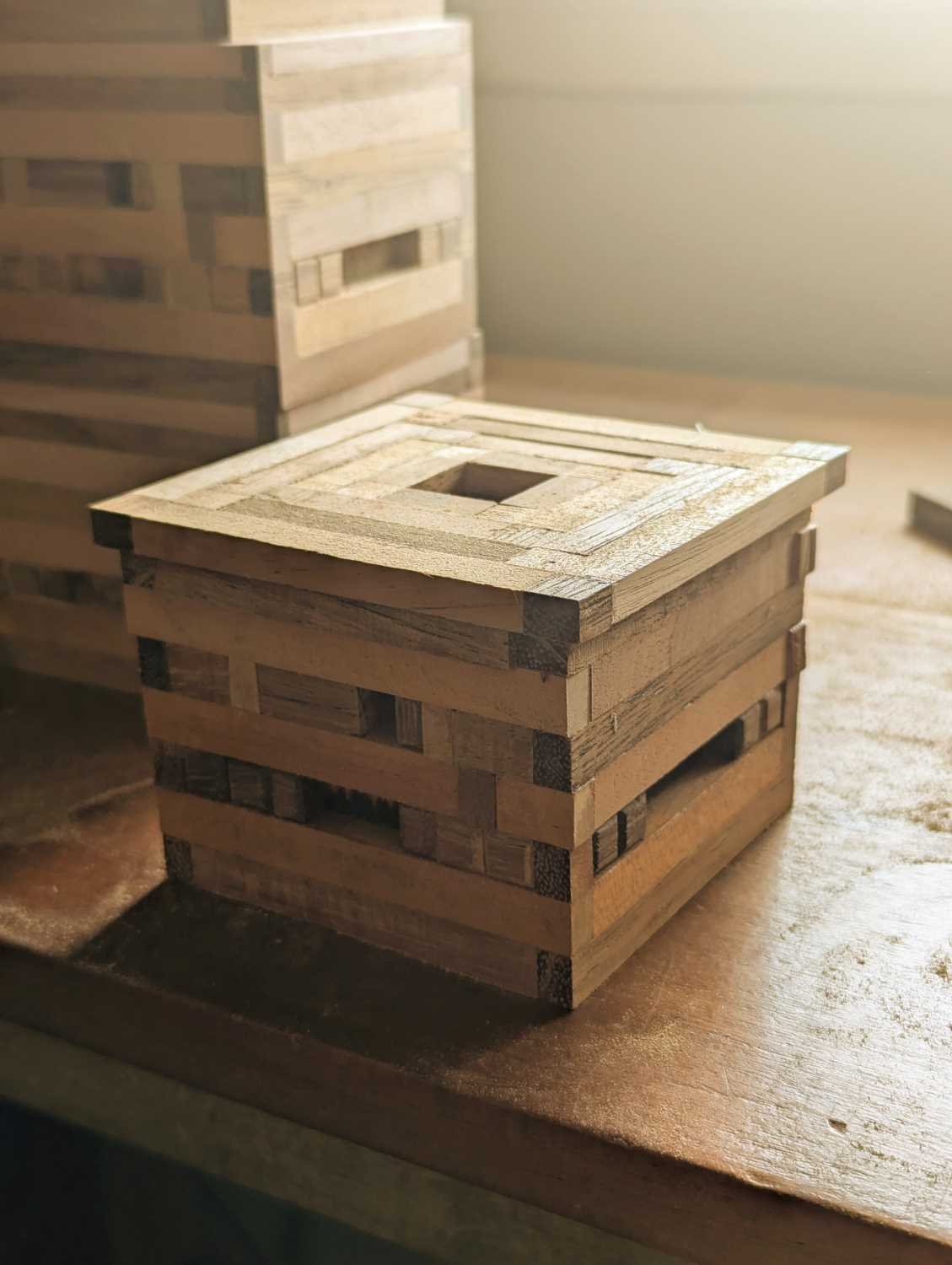 The Lost Nine puzzle box by Akhil Sudeep