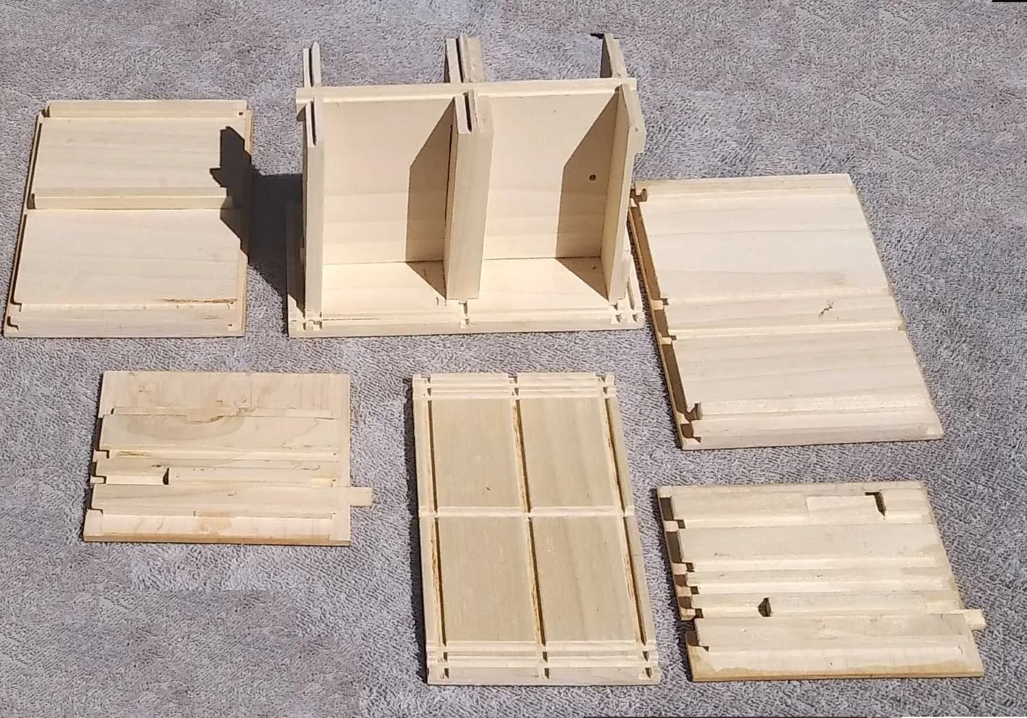 Old School Puzzle Box by Robert Stickman Yarger