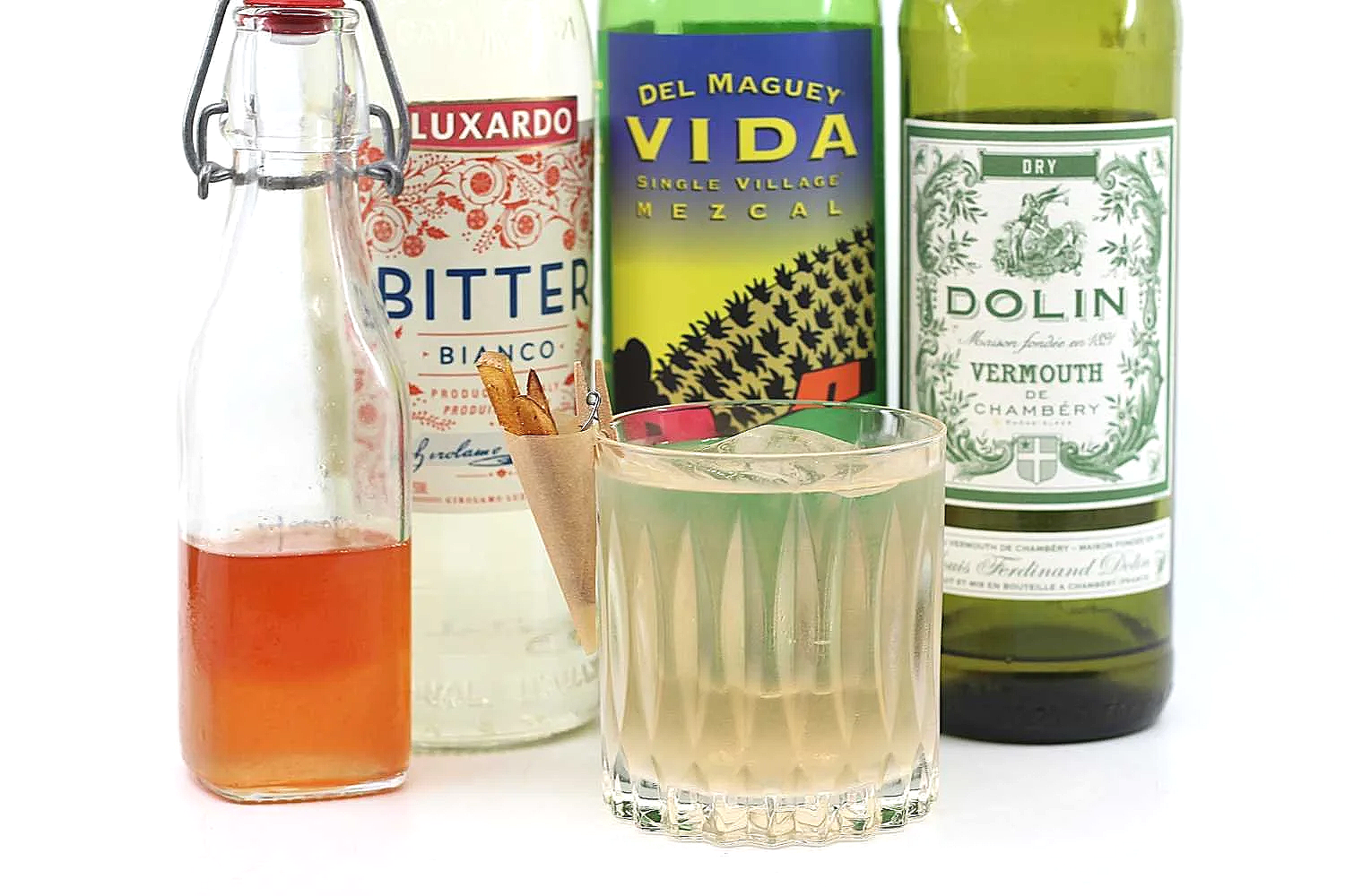 French Fry Negroni cocktail