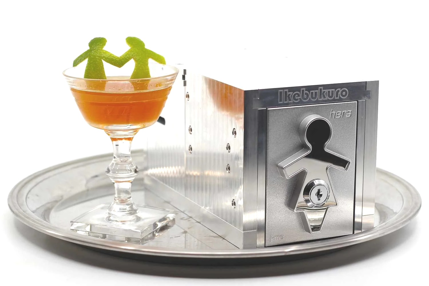 Twins Box puzzle by Wil Strijbos and Too Soon cocktail