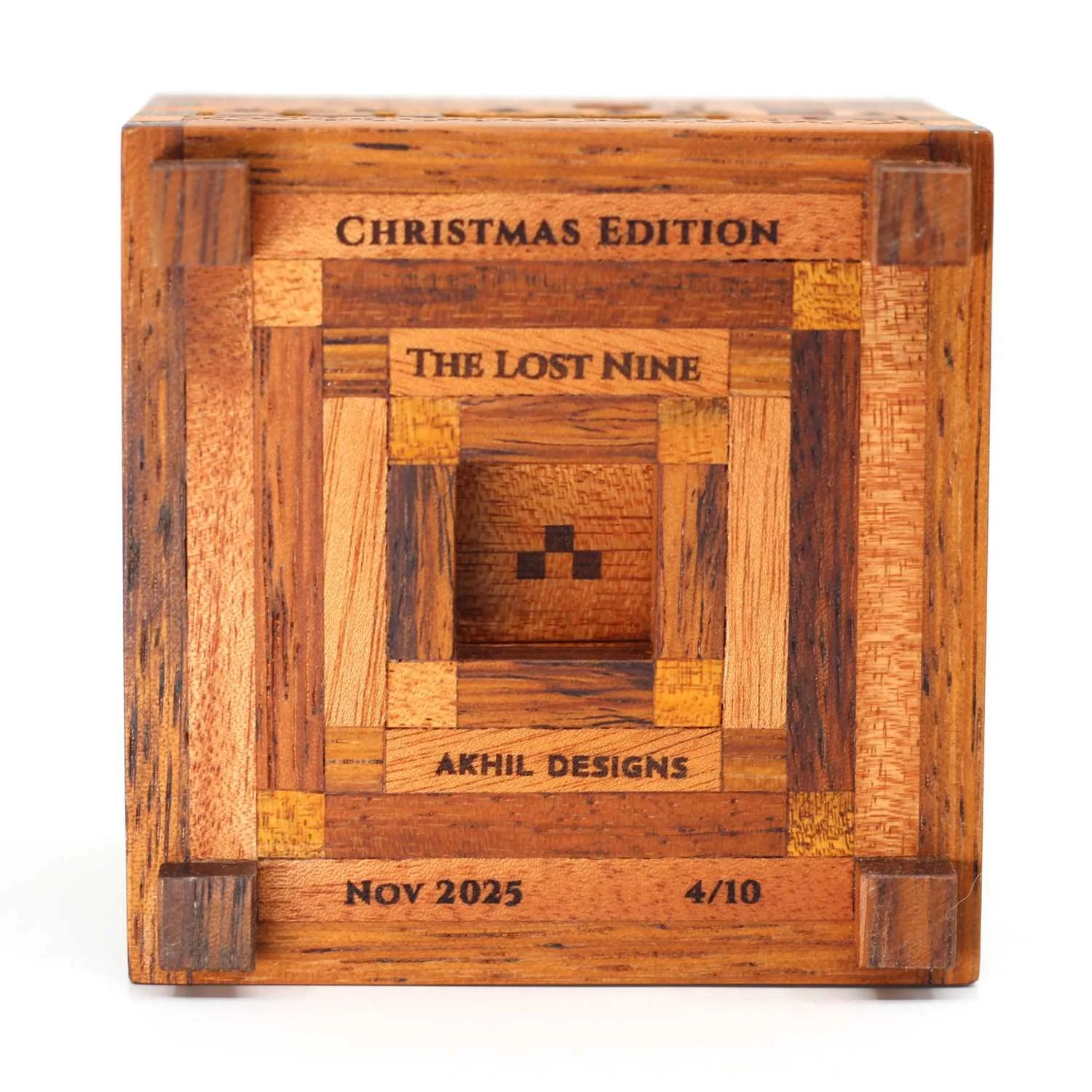 The Lost Nine puzzle box by Akhil Sudeep