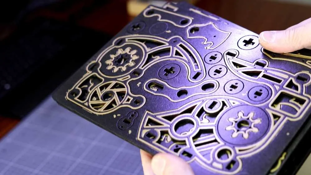 Mecanicarium puzzle box by Christophe Laronde