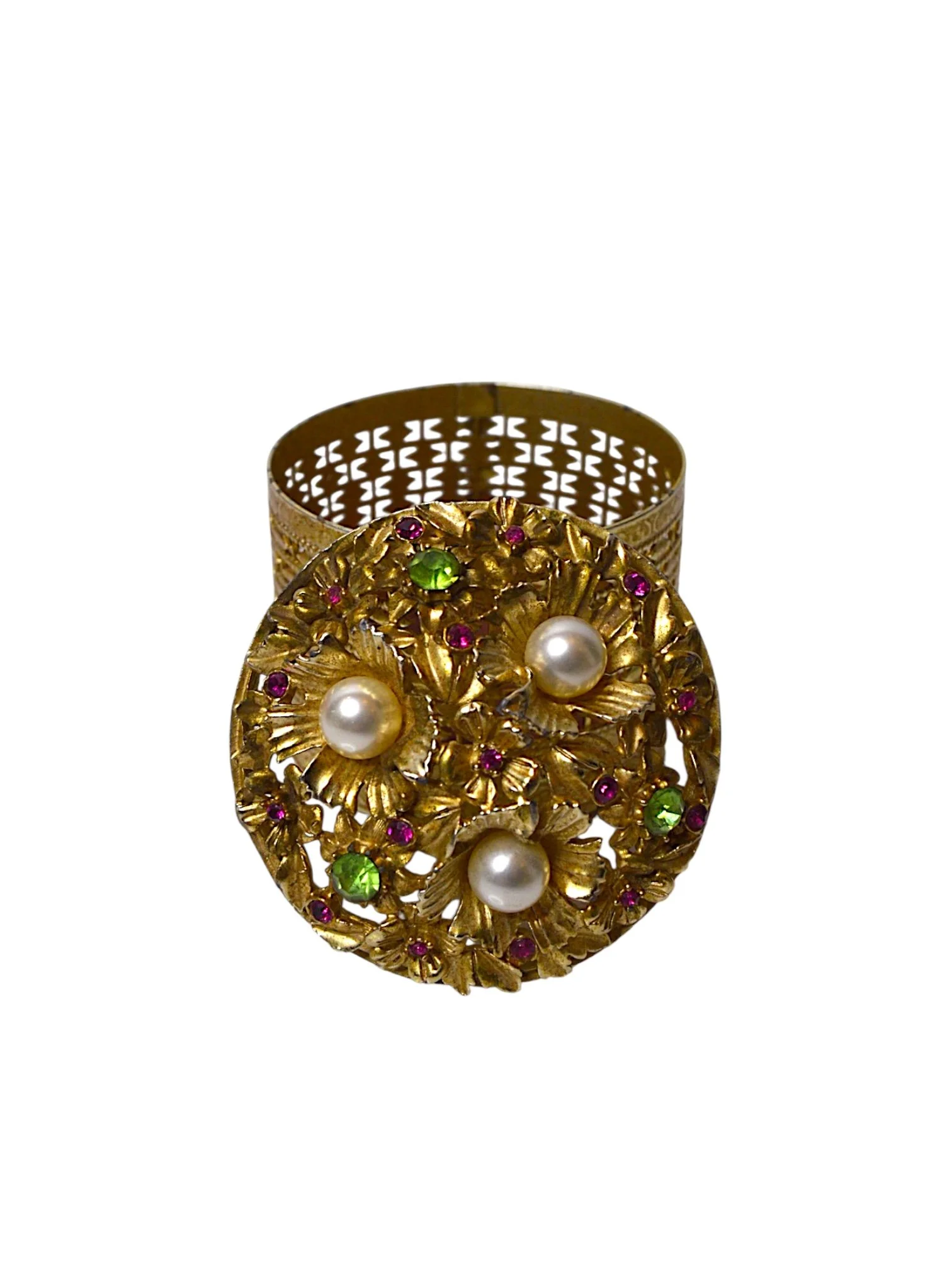 Vintage Florenza Trinket Box
