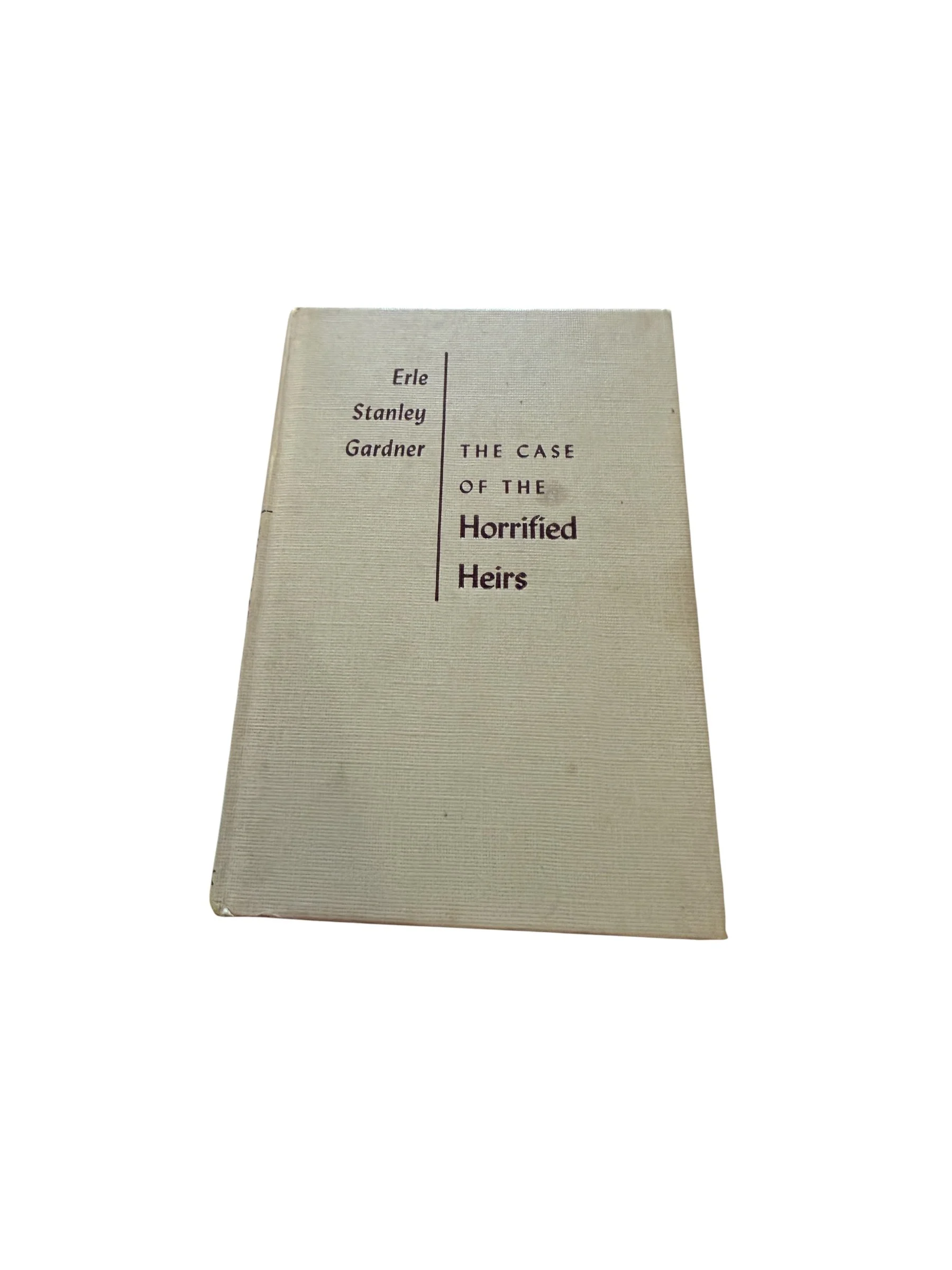 Vintage copy of The Case of the Horrified Heirs (A Perry Mason Mystery) by Erle Stanley Gardner