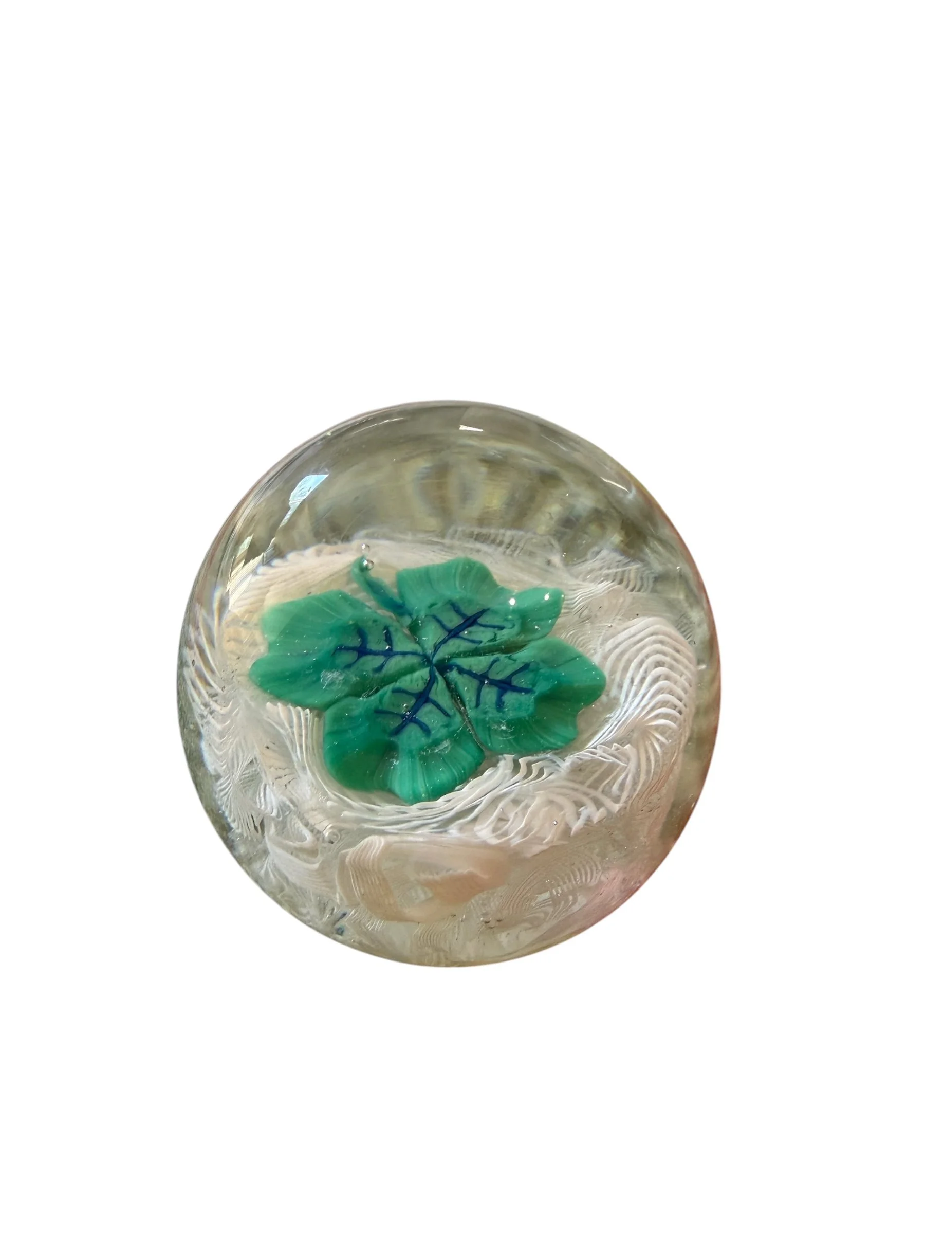Vintage Murano Fratelli Toso Art Glass Paperweight