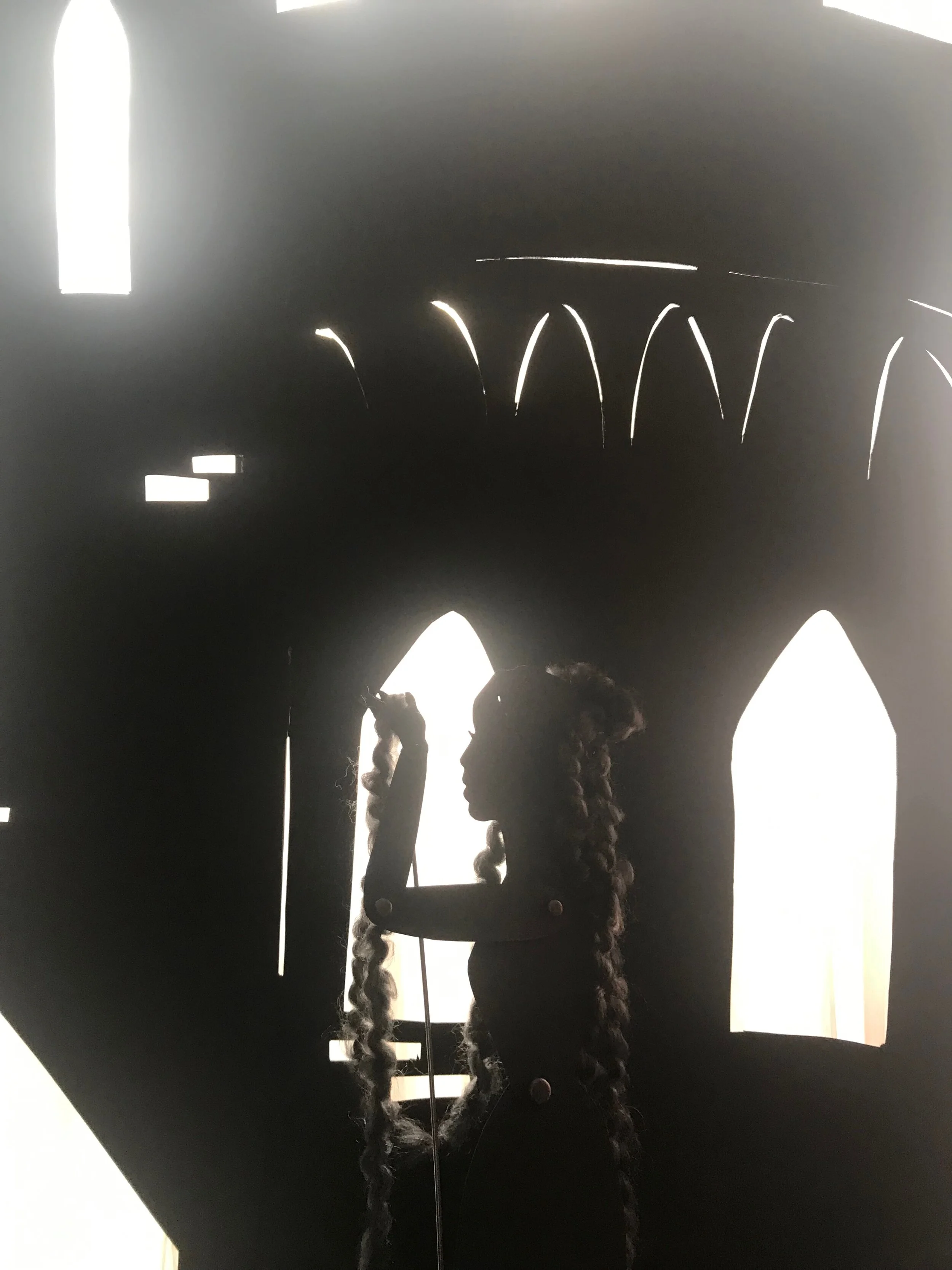 Rapunzel in Tower, for Fringe Festival's Brown-Eyed Rapunzel, 2019