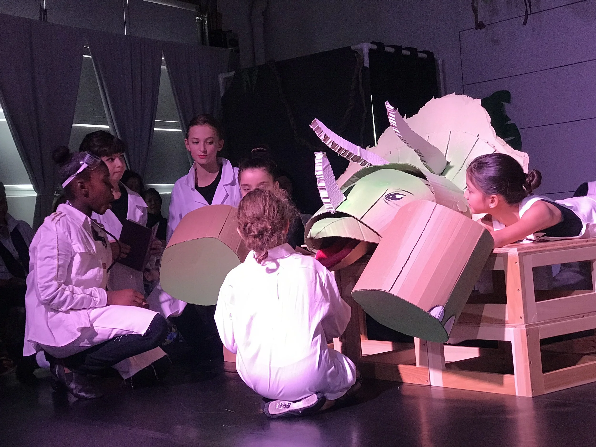 Triceratops for Philly PACK's production of Jurassic Park