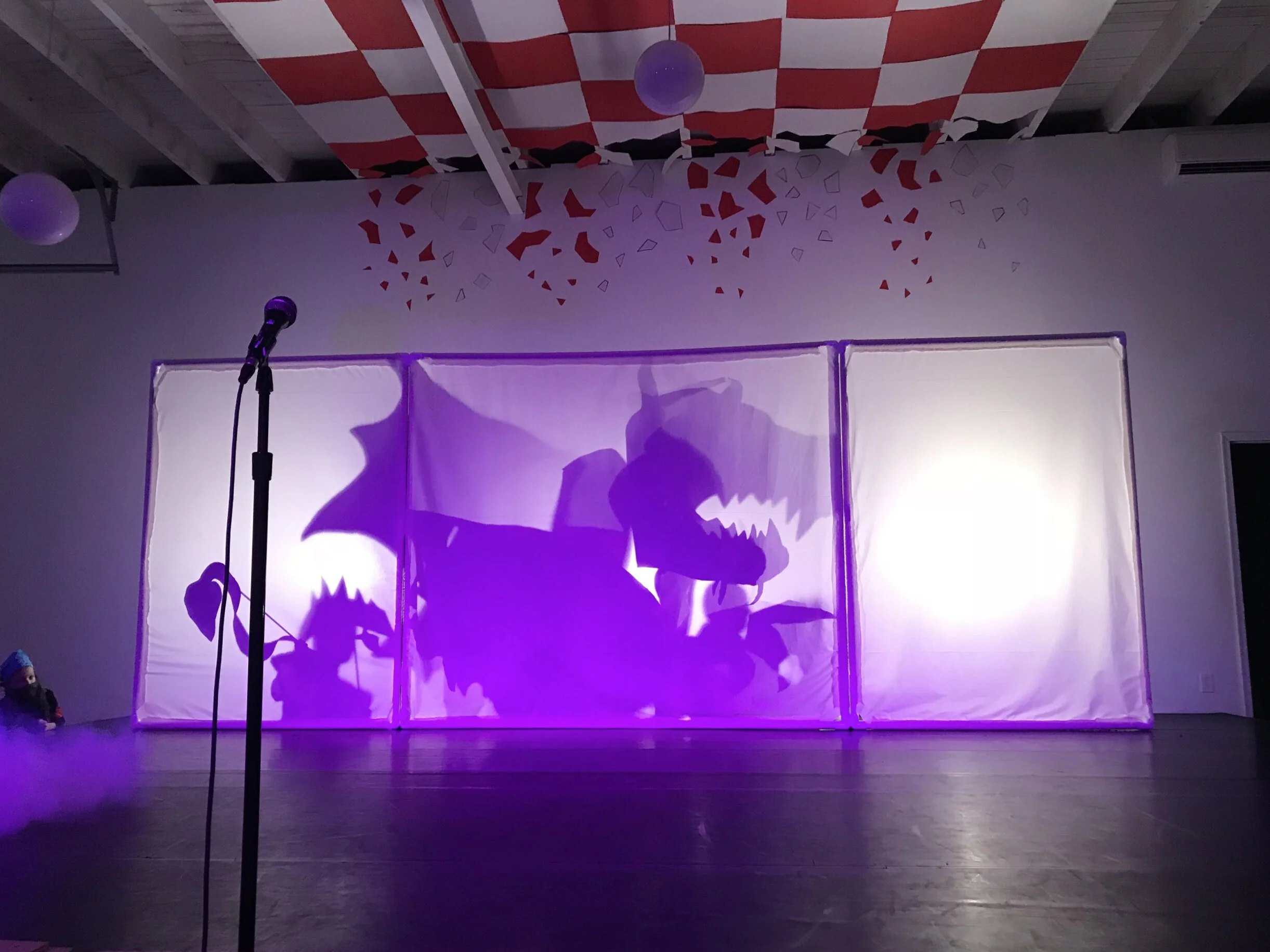 Shadow Jabberwocky for Philly PACK's production of Through the Looking Glass