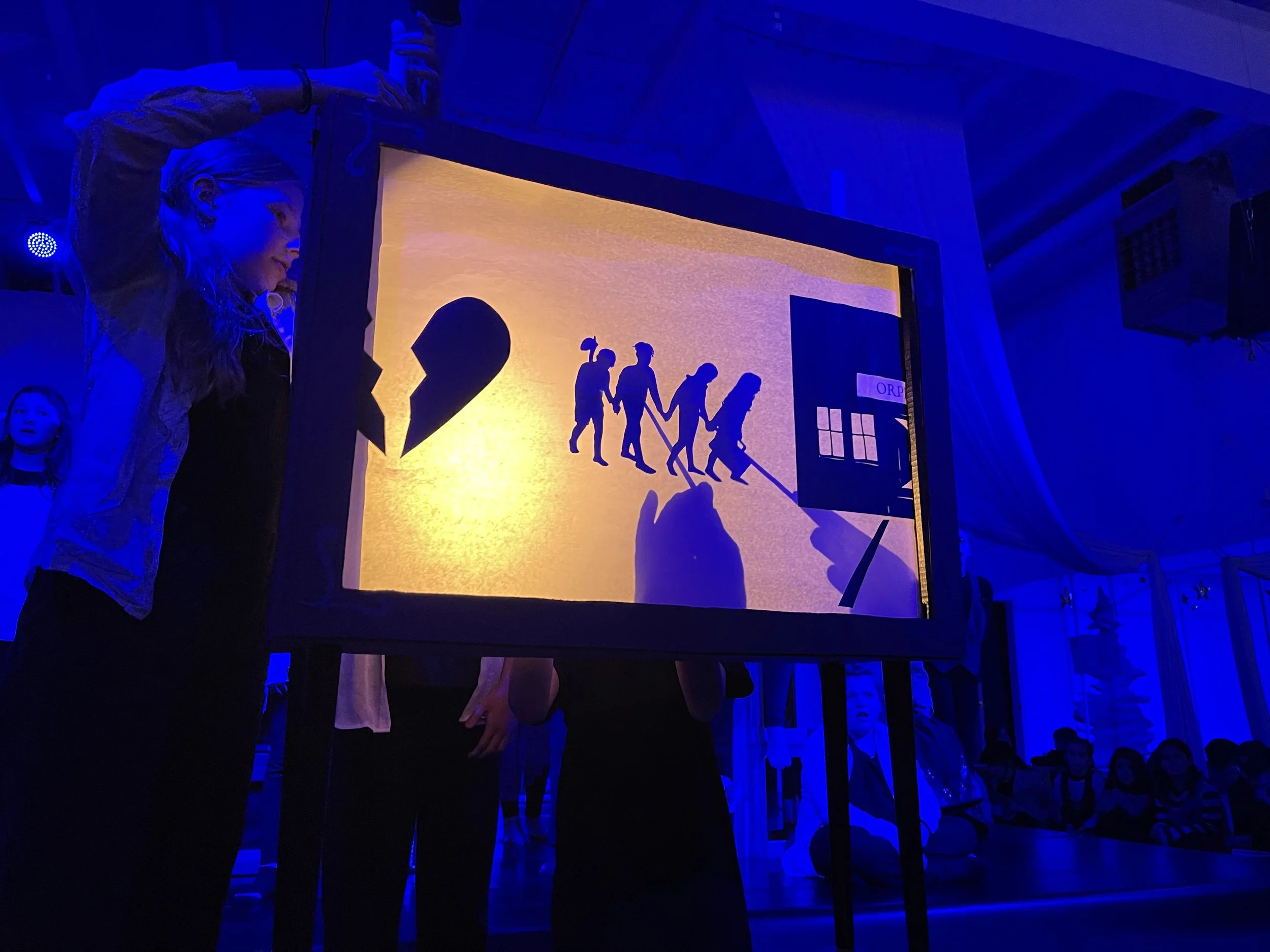 Crankie for Philly PACK's production of The Boxcar Children, 2023