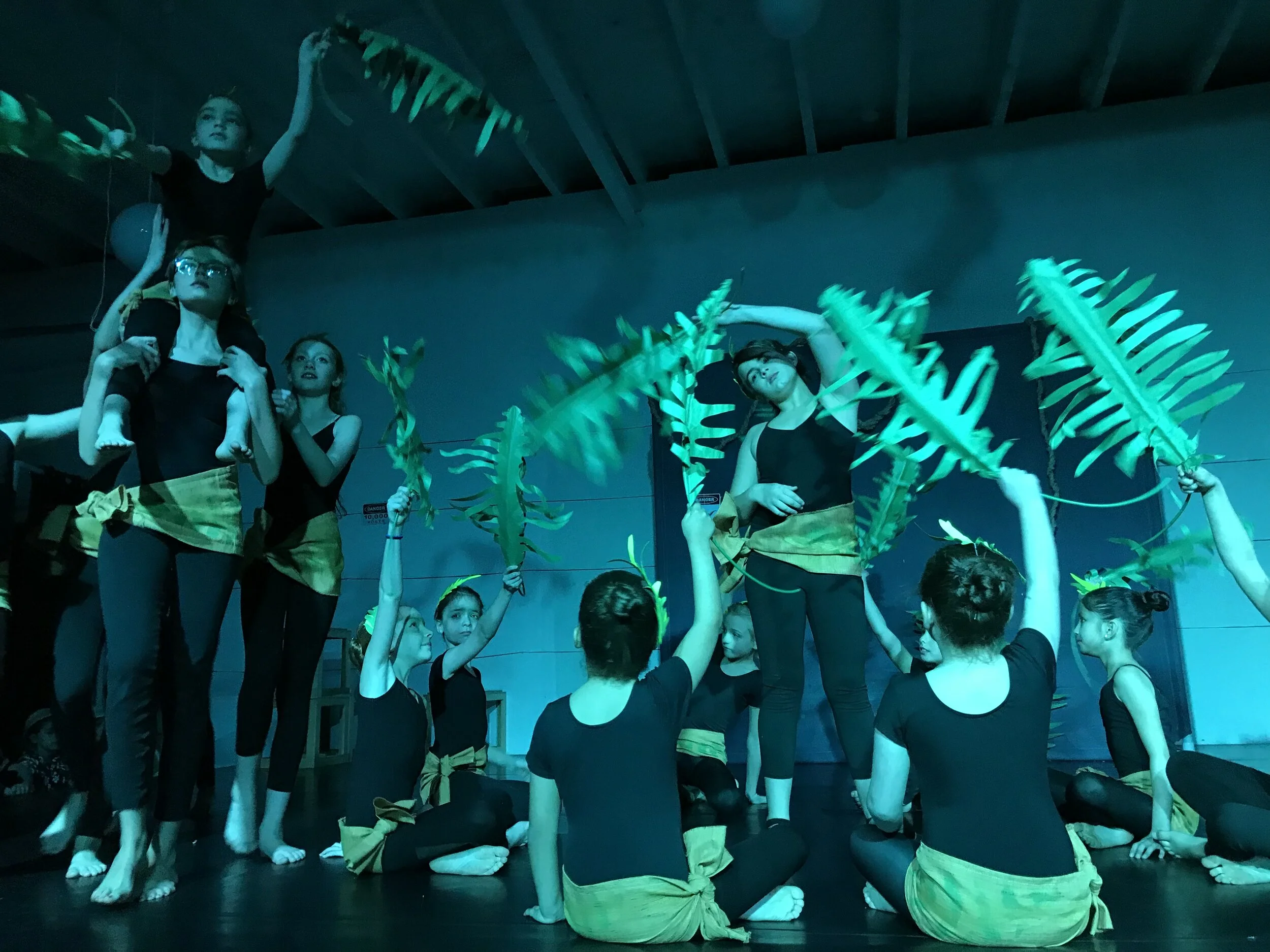 Ferns for Philly PACK's production of Jurassic Park, 2019