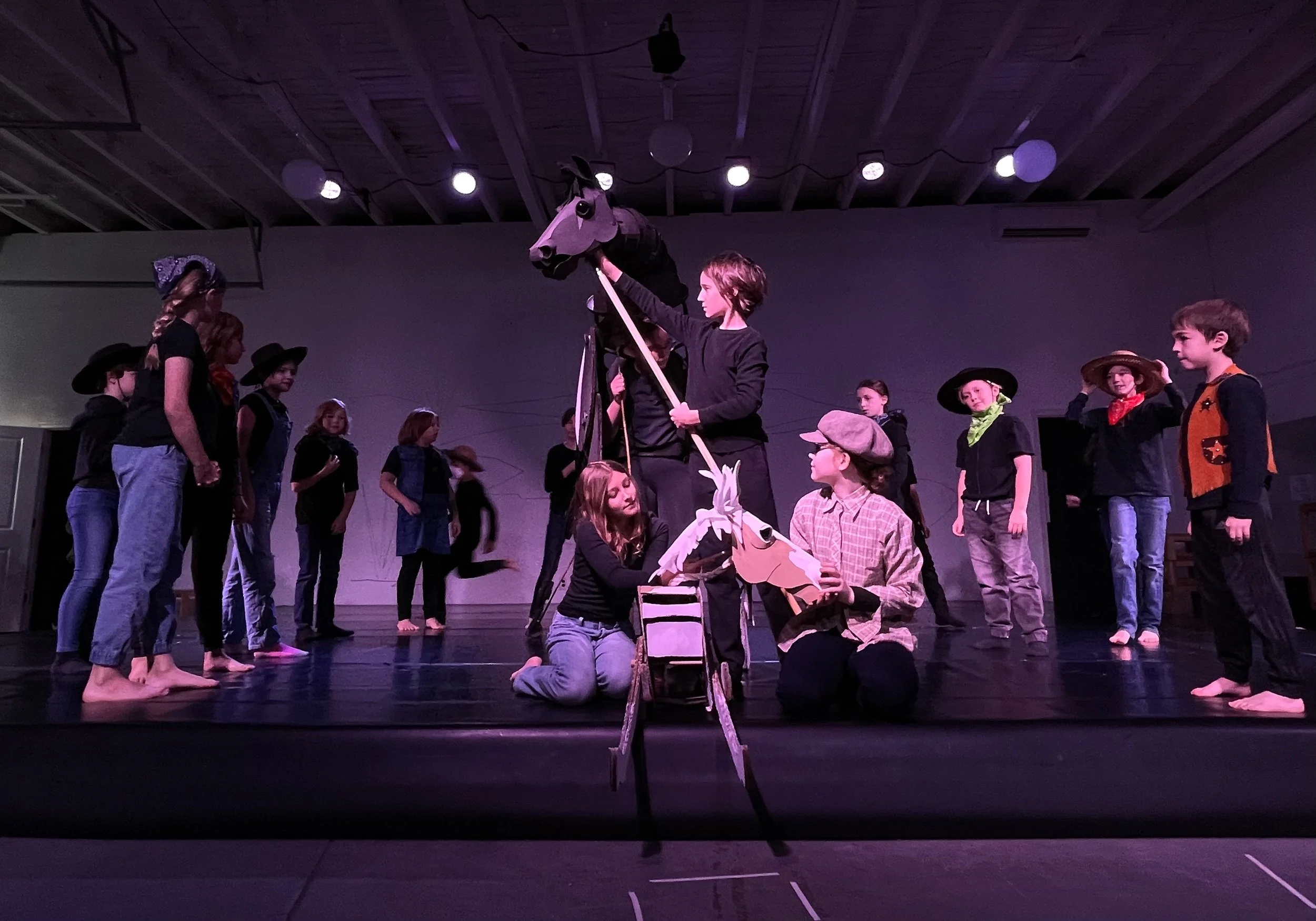 Phantom and Misty for Philly PACK's production of Misty of Chincoteague, 2022