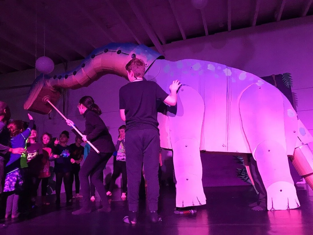 Brontosaurus for Philly PACK's production of Jurassic Park
