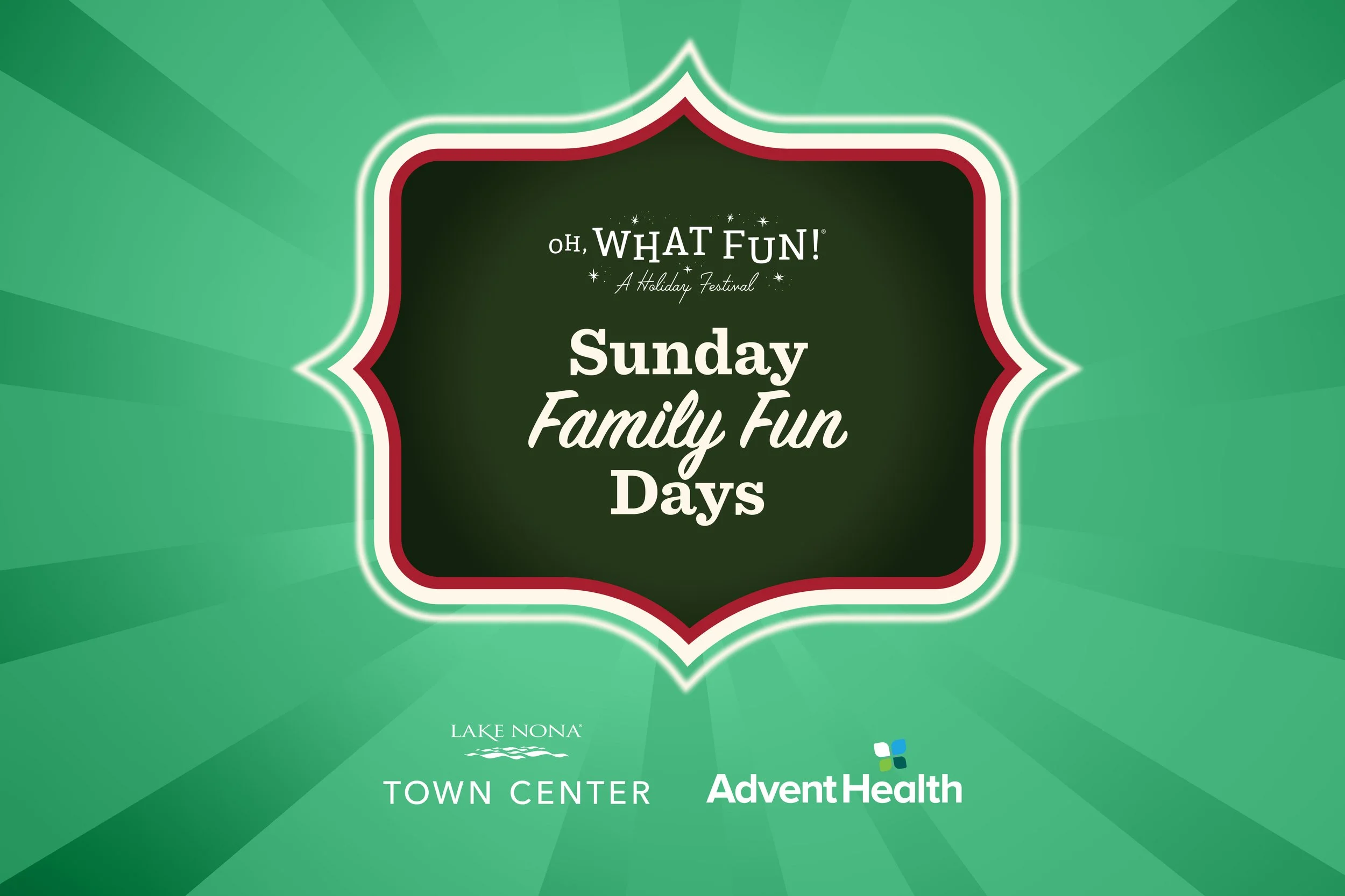 Sunday Family Fun Days