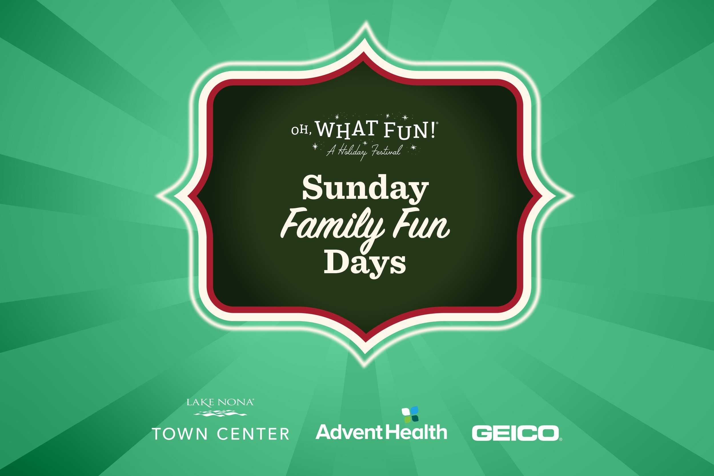 Sunday Family Fun Days