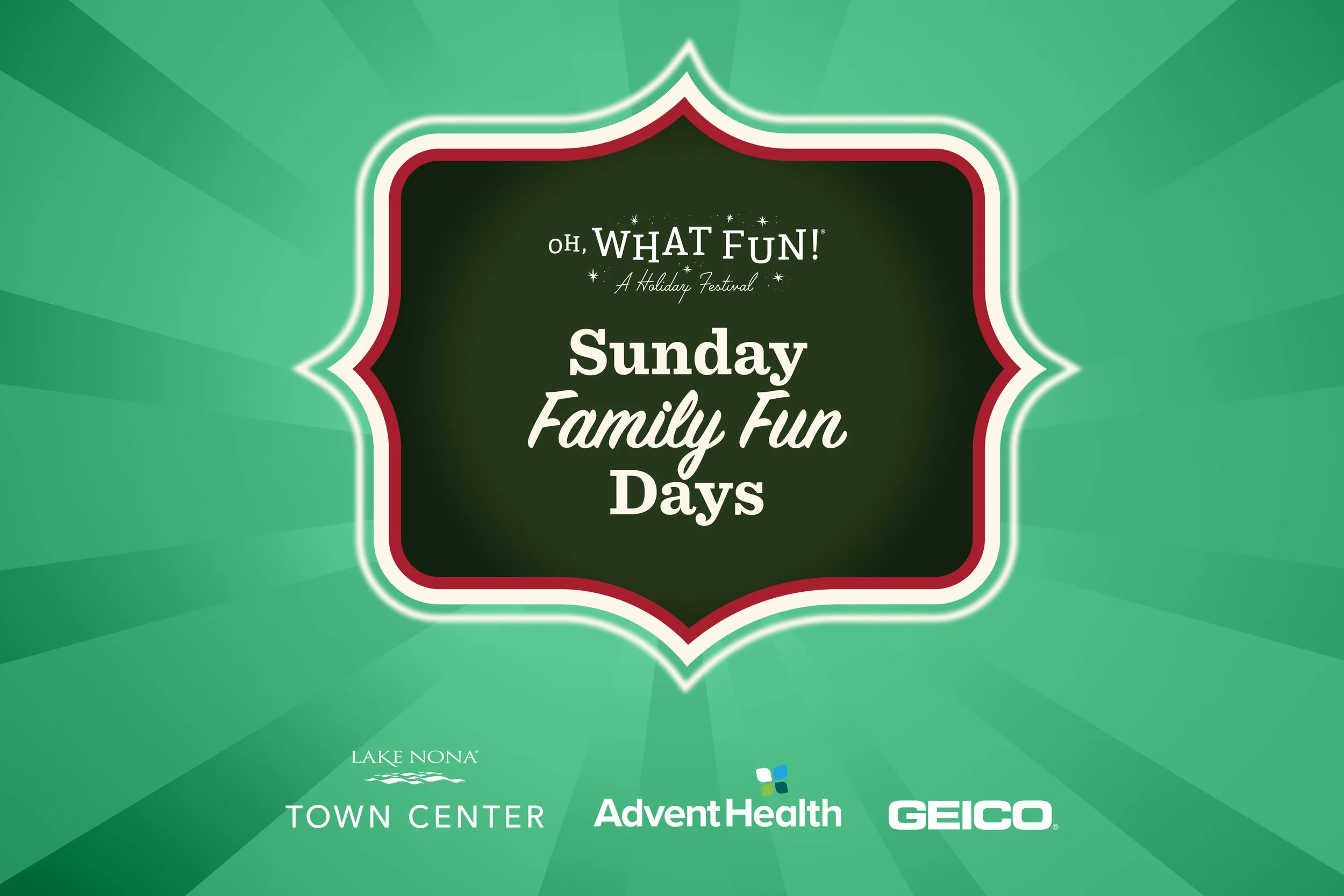 Sunday Family Fun Days