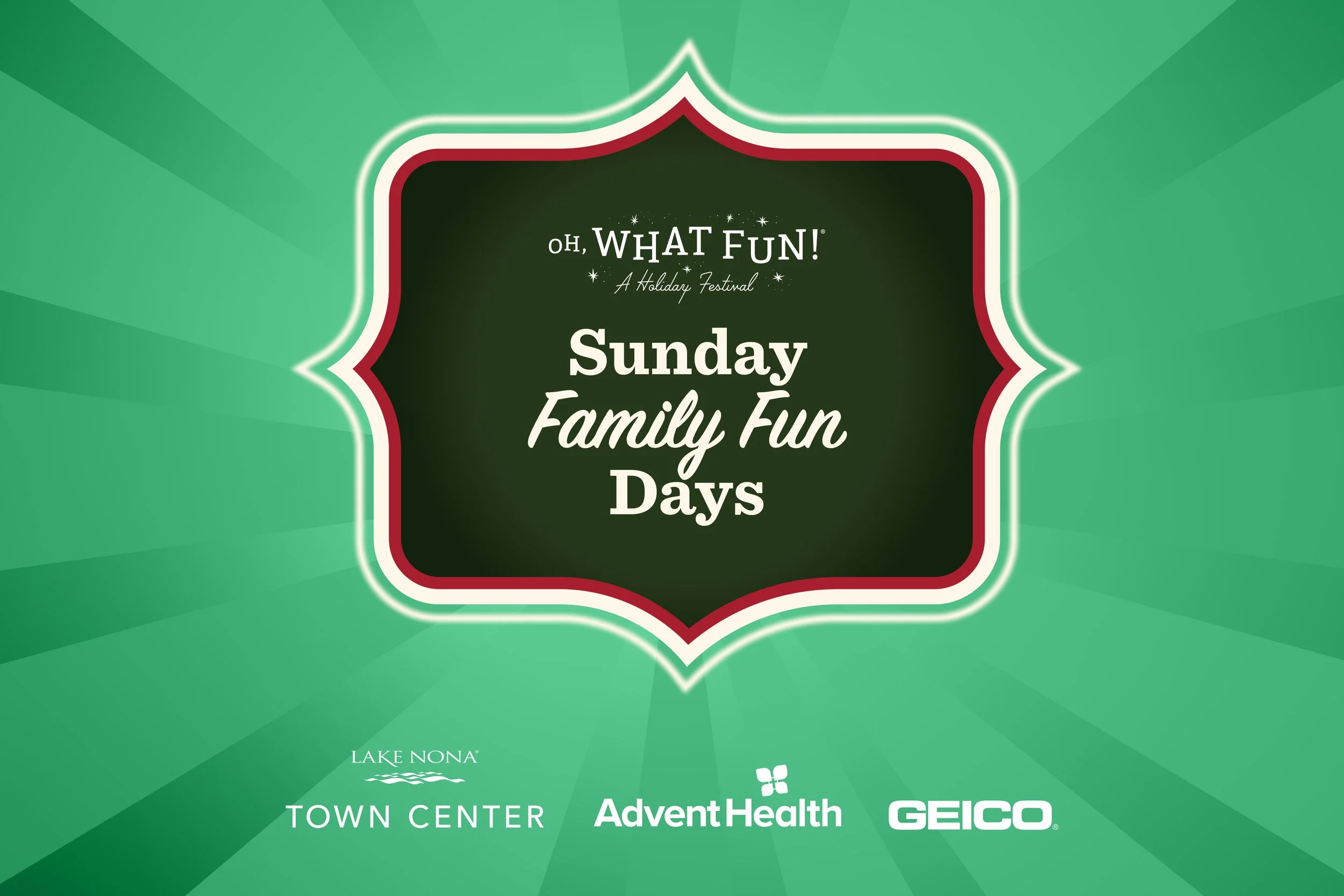 Sunday Family Fun Days