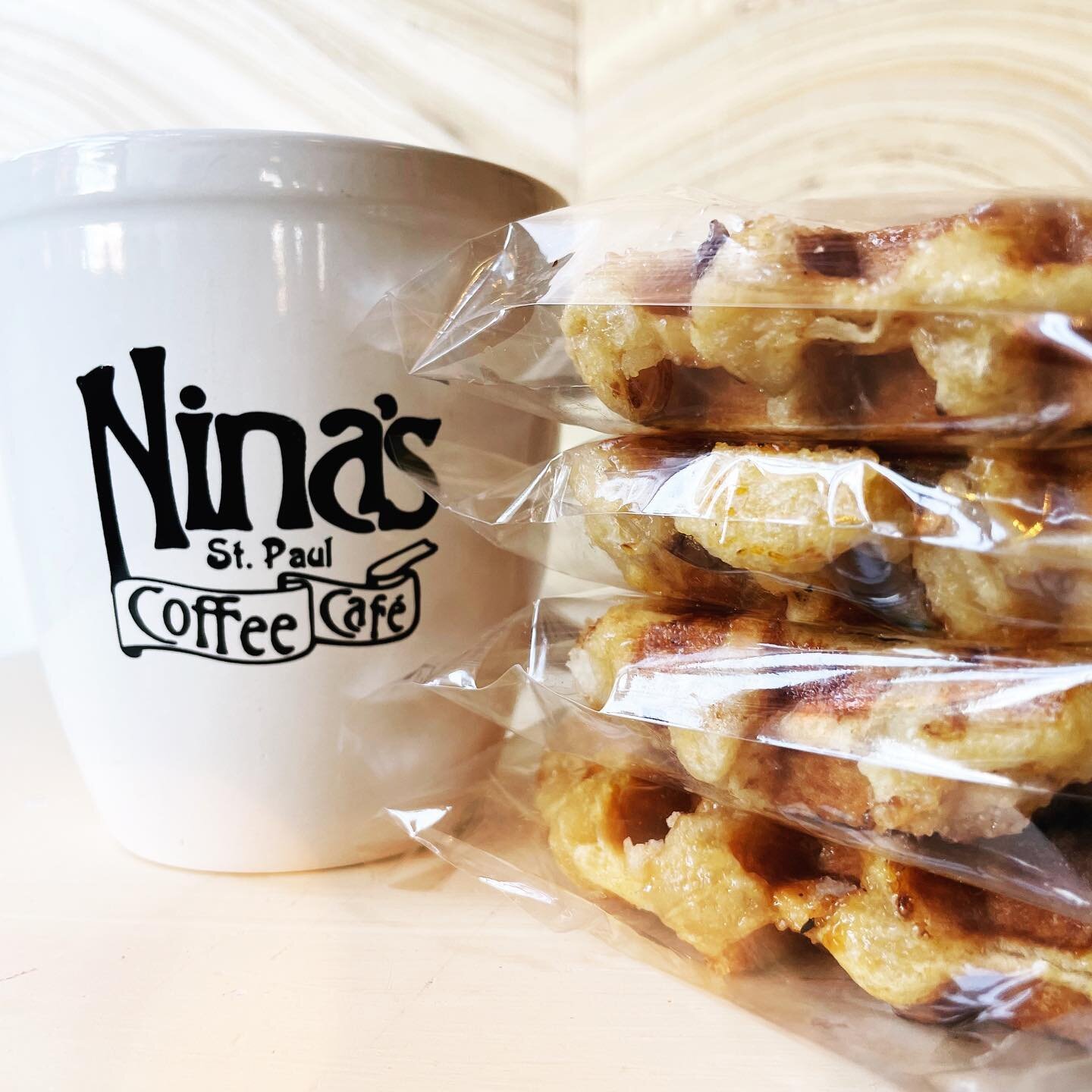 Coffee and waffles. Our favorite. Head to Nina&rsquo;s this weekend for a little self-love moment.