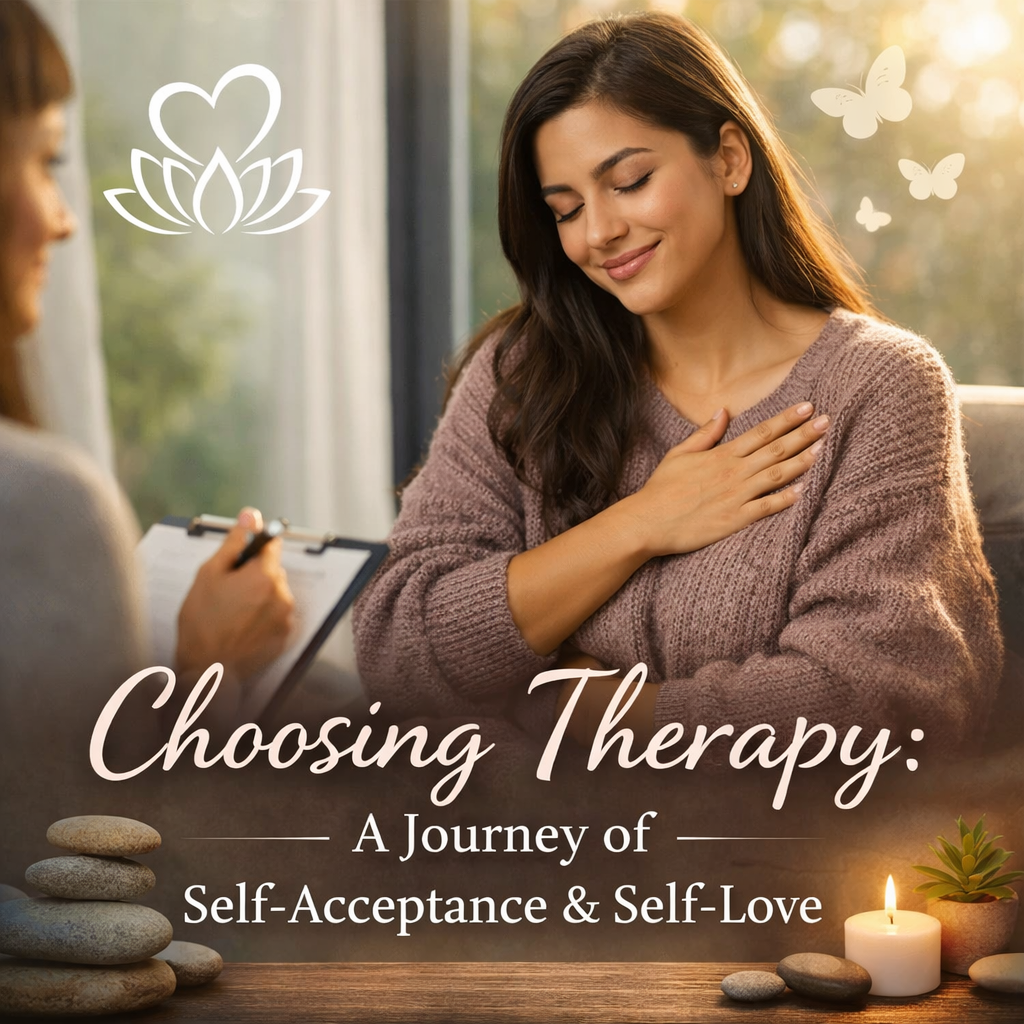 Choosing Therapy: A Powerful Act of Self-Acceptance and Self-Love