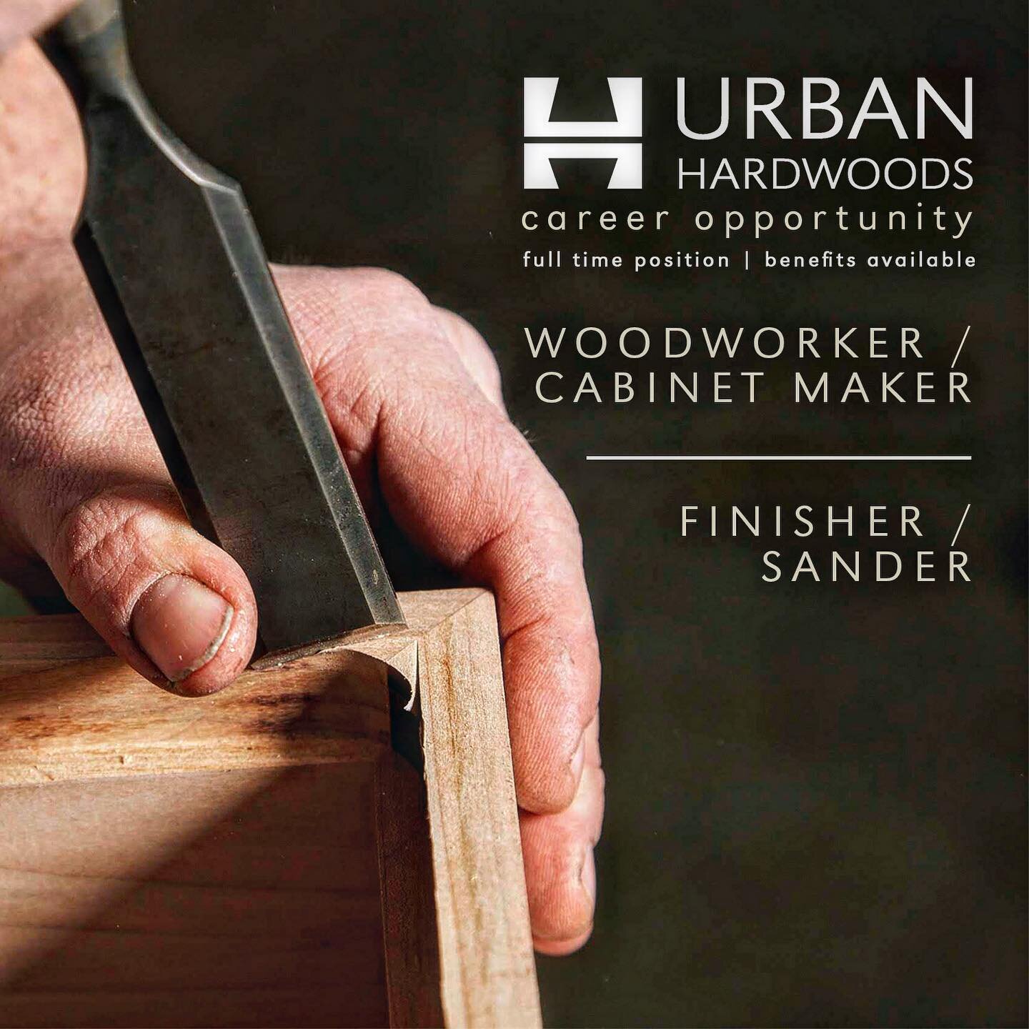 We are currently seeking a passionate and experienced woodworker to join our Seattle shop team. This full time position will be working on one of a kind heirloom quality furniture, all made with our locally salvaged trees! 
🌲♻️🪑
We need someone tha