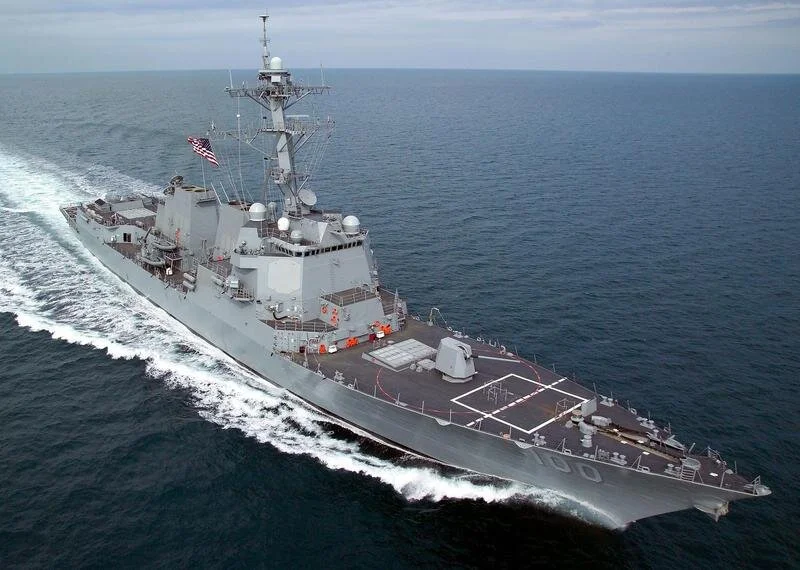 The USS Kidd encountered a ‘drone swarm’ in July 2019. Pic via Wikimedia.