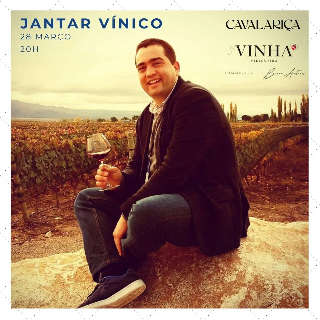 🍷✨ Este s&aacute;bado, 28 de mar&ccedil;o, &agrave;s 20h, damos in&iacute;cio &agrave; nossa nova s&eacute;rie de Jantares V&iacute;nicos na Cavalari&ccedil;a!

Celebramos o encontro entre produtores e apreciadores, num ambiente informal e descontra