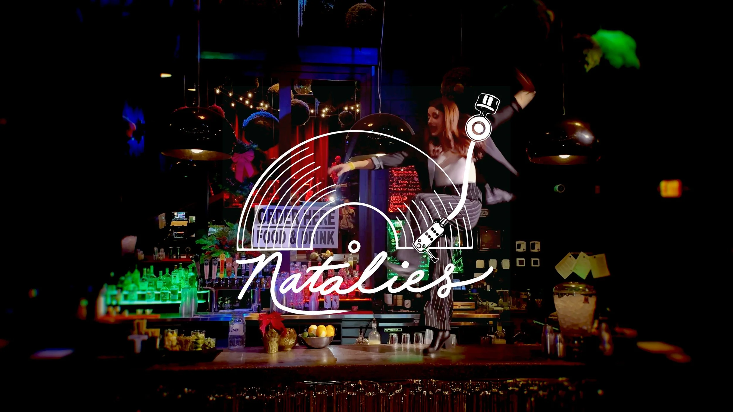 Natalies Performer Dancing on Bar