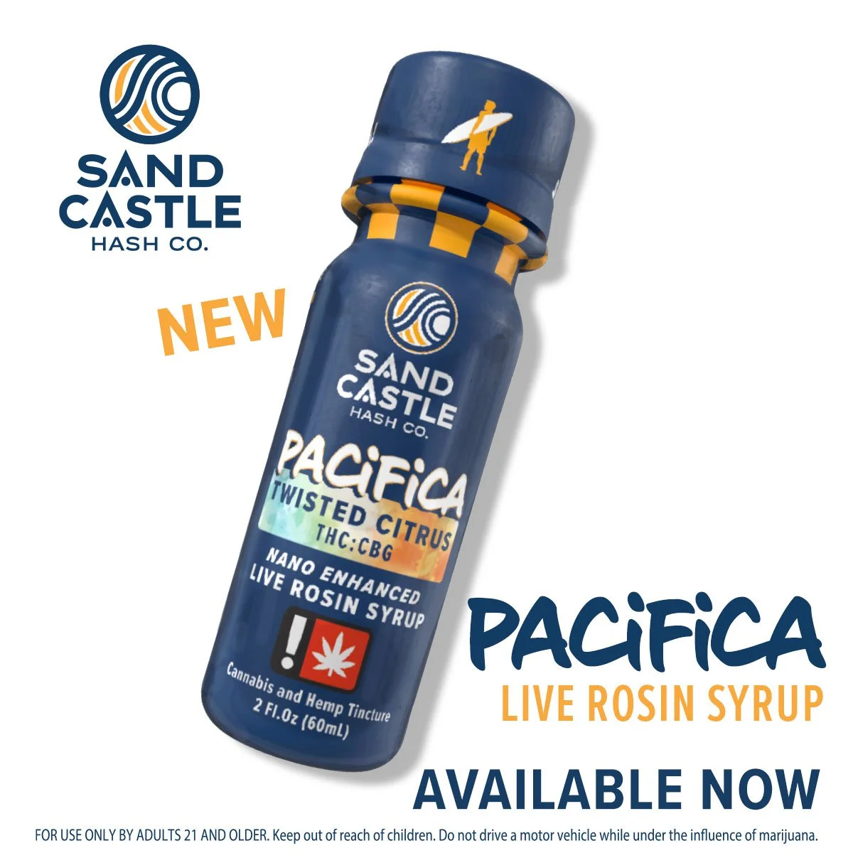 Pacifica Live Rosin Syrup by Sand Castle Hash Co