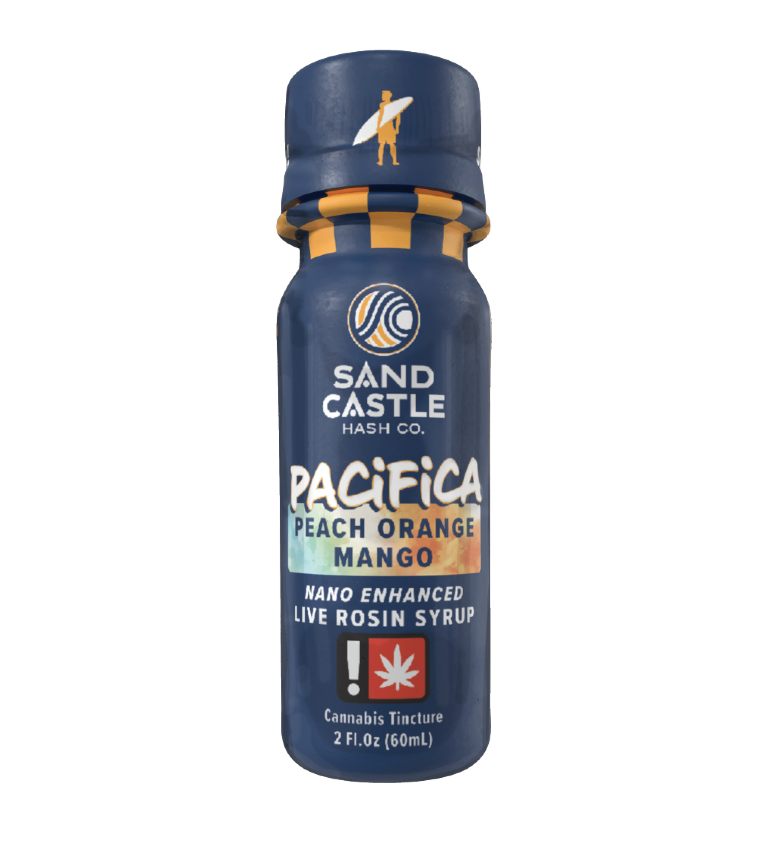 Pacifica nano enhanced live rosin syrup by Sand Castle Hash Co
