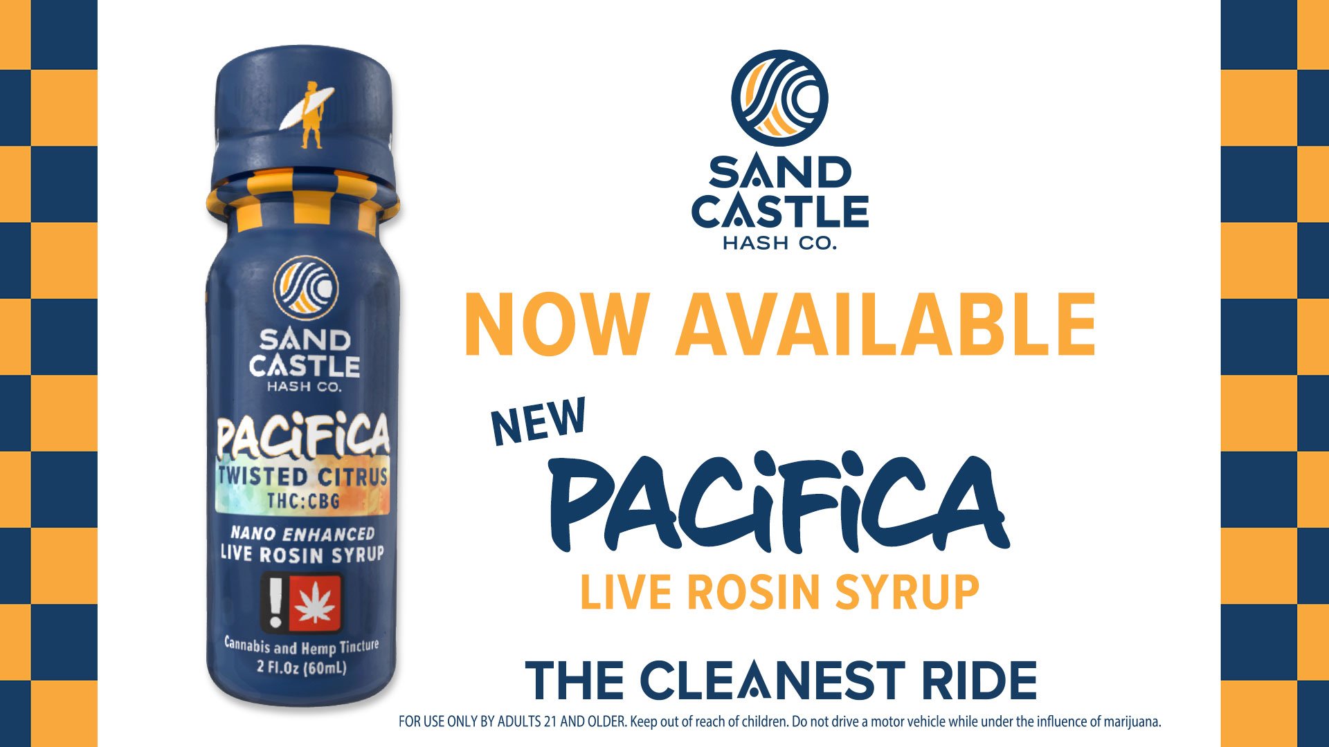 Pacifica Live Rosin Syrup by Sand Castle Hash Co