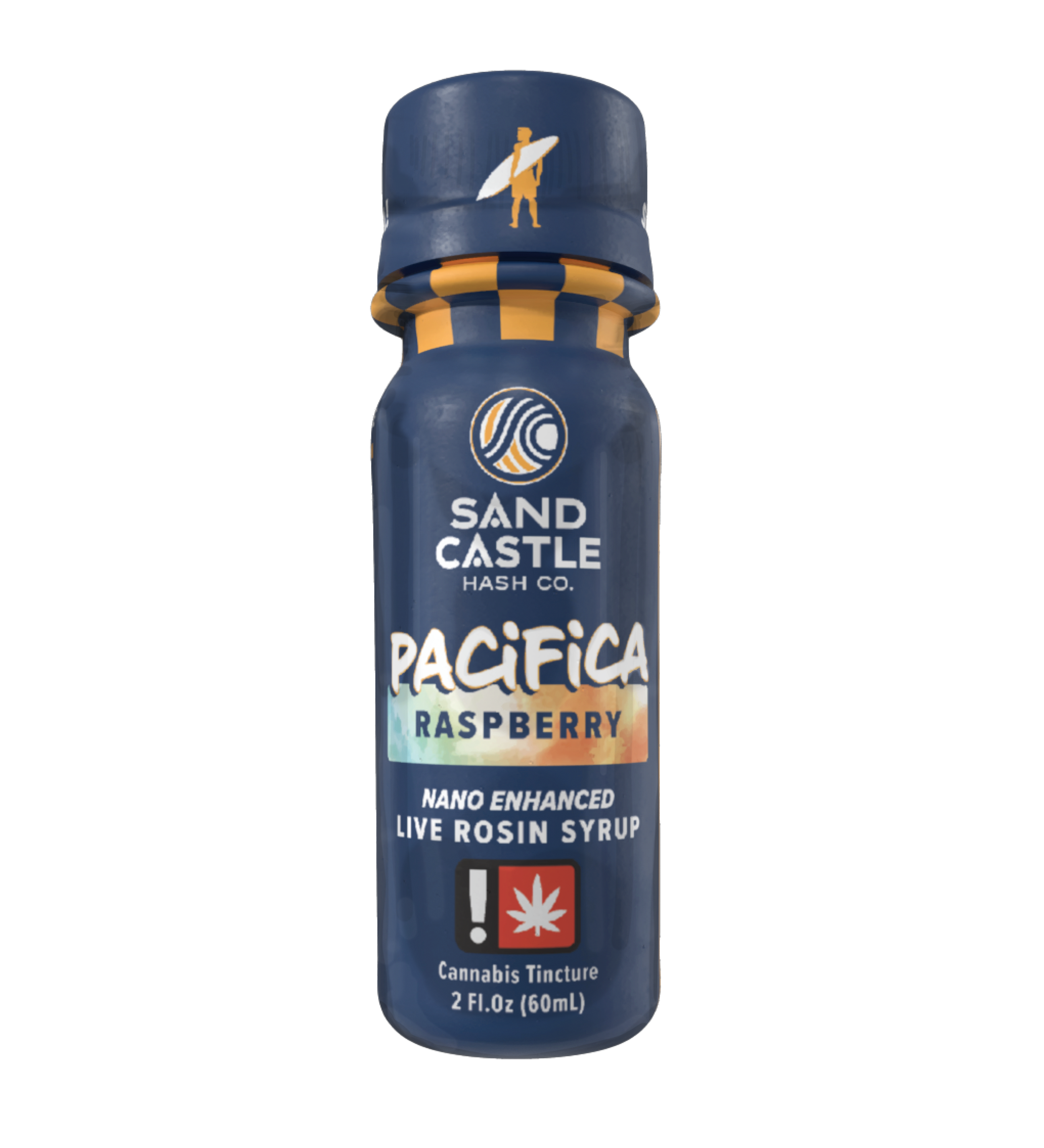 Pacifica nano enhanced live rosin syrup by Sand Castle Hash Co