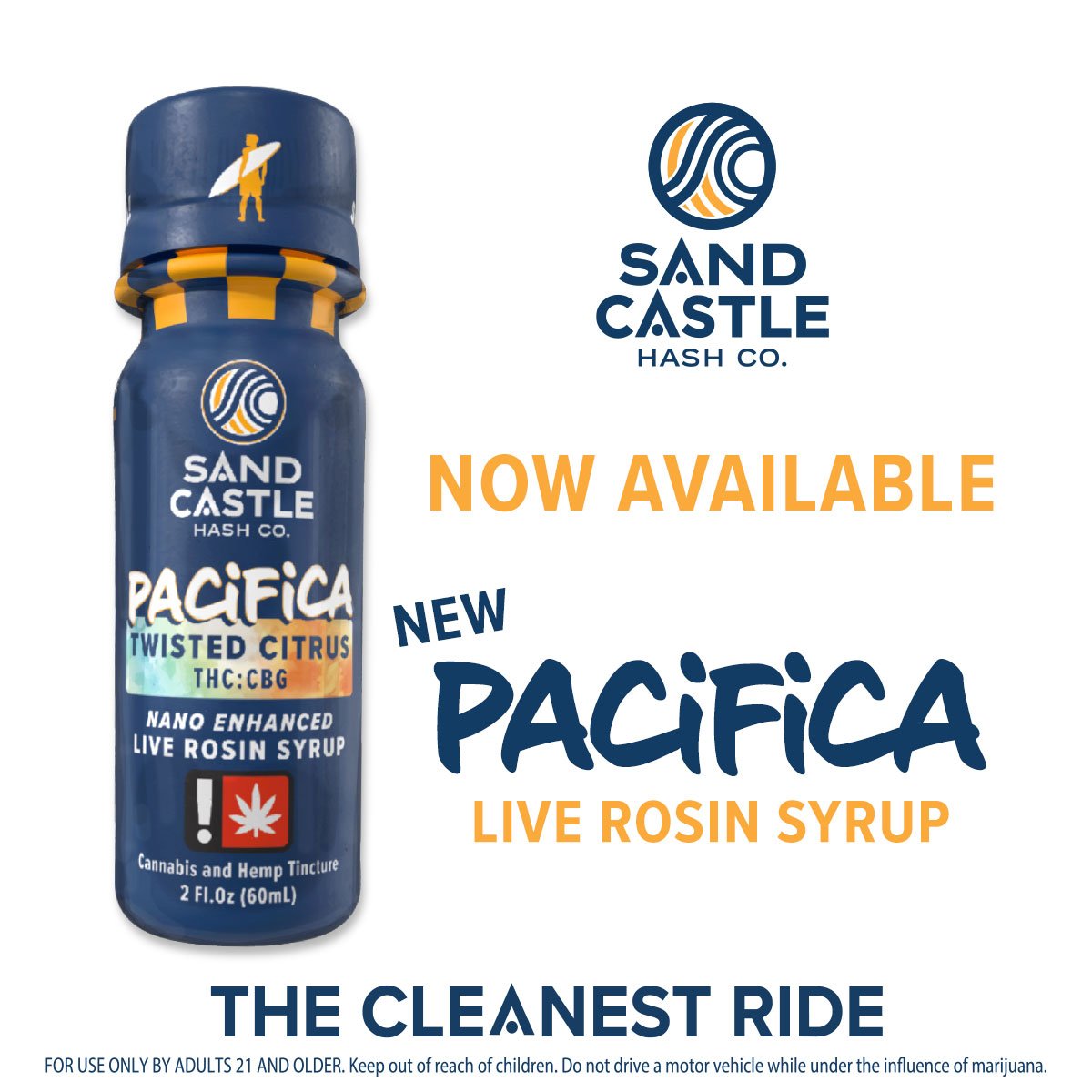 Pacifica Live Rosin Syrup by Sand Castle Hash Co
