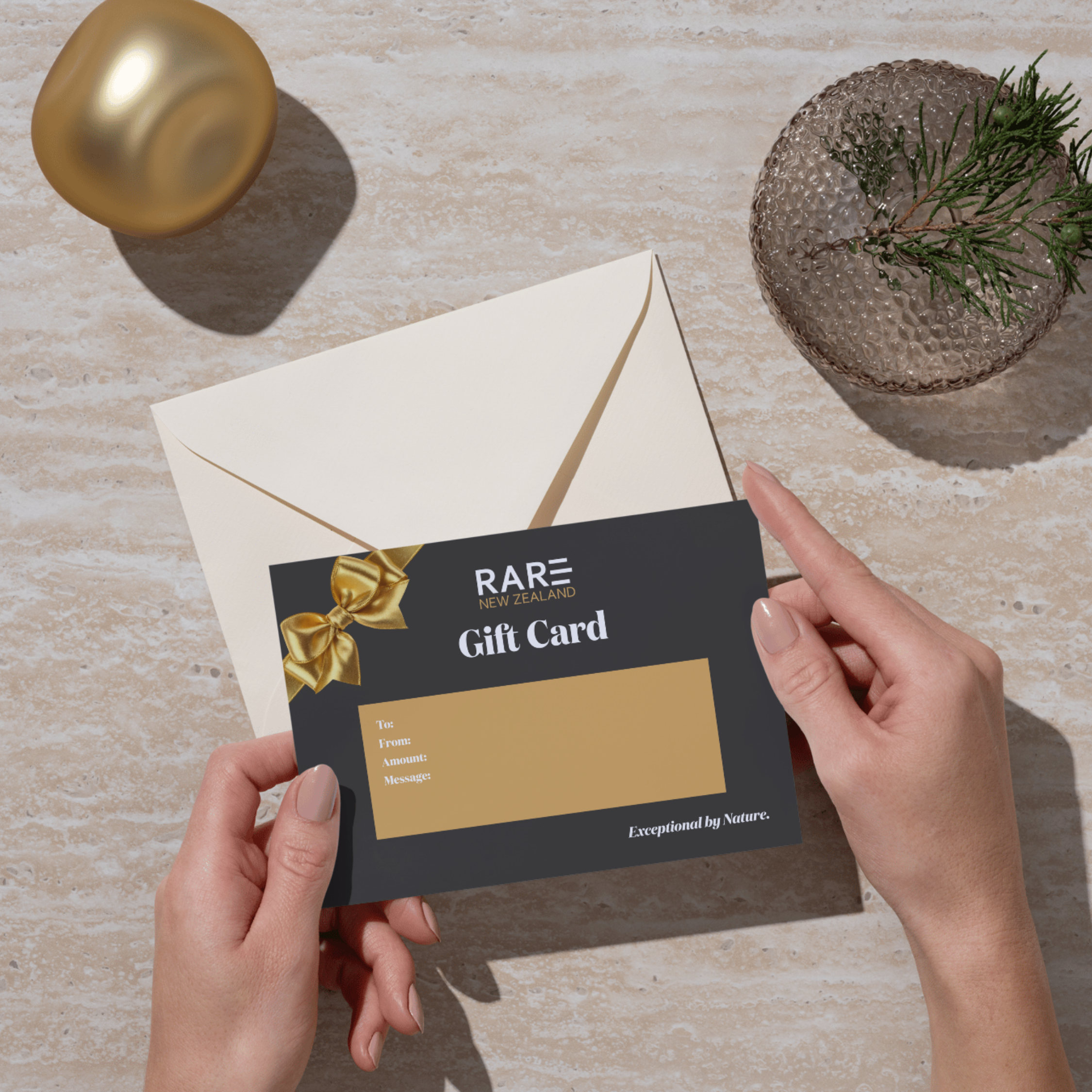 Rare New Zealand Gift Card