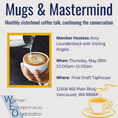 WEO Mugs & Mastermind