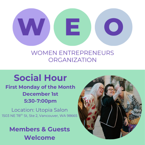 WEO First Monday Social Hour
