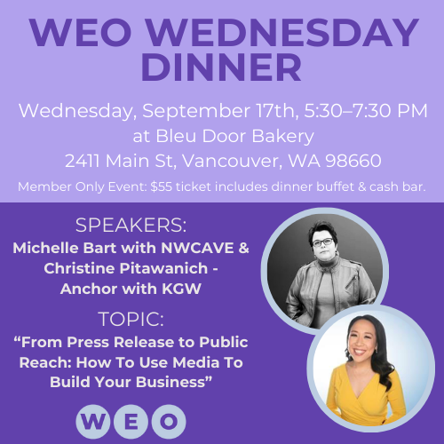 WEO Dinner