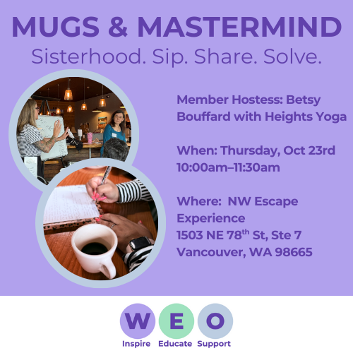 WEO Mugs & Mastermind