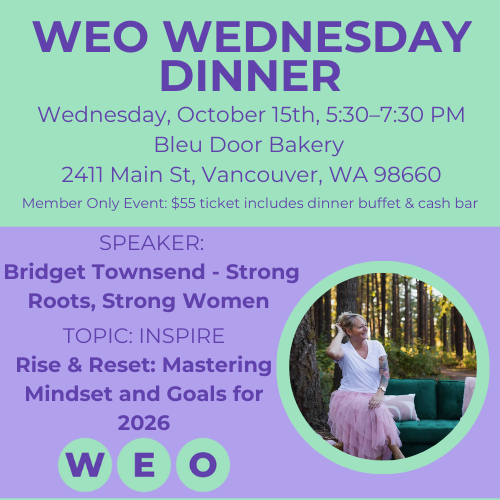 WEO Dinner
