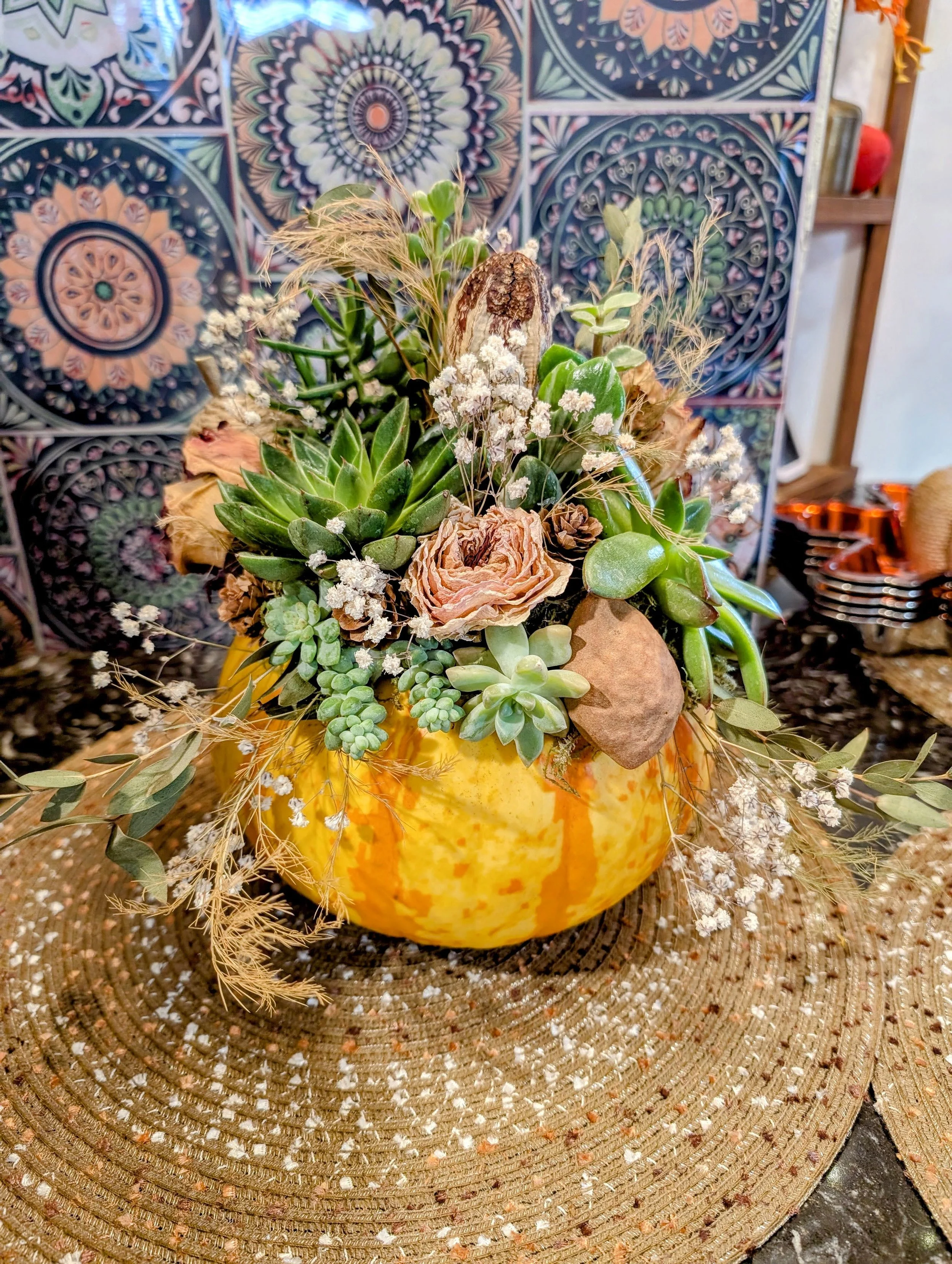 MEMBER EVENT - Craft and Sip- Pumpkin Centerpieces