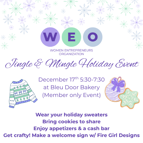 WEO Jingle &amp; Mingle Holiday Event
