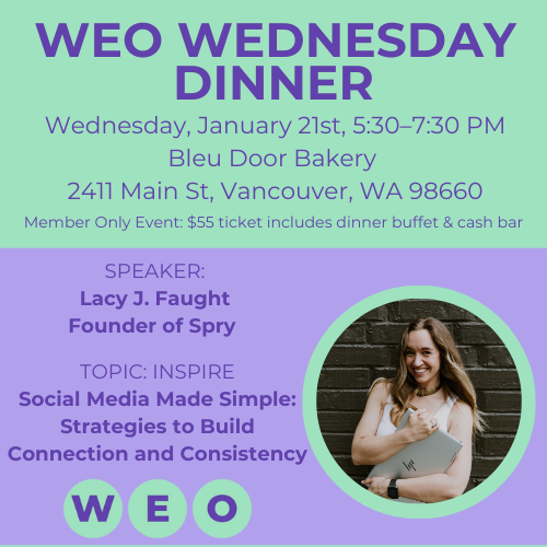 WEO Dinner