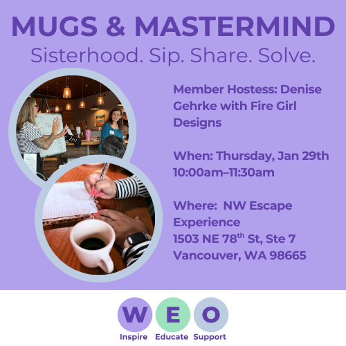 WEO Mugs &amp; Mastermind