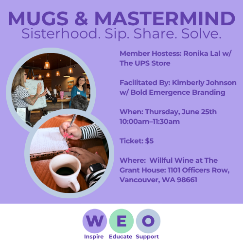 WEO Mugs &amp; Mastermind 
