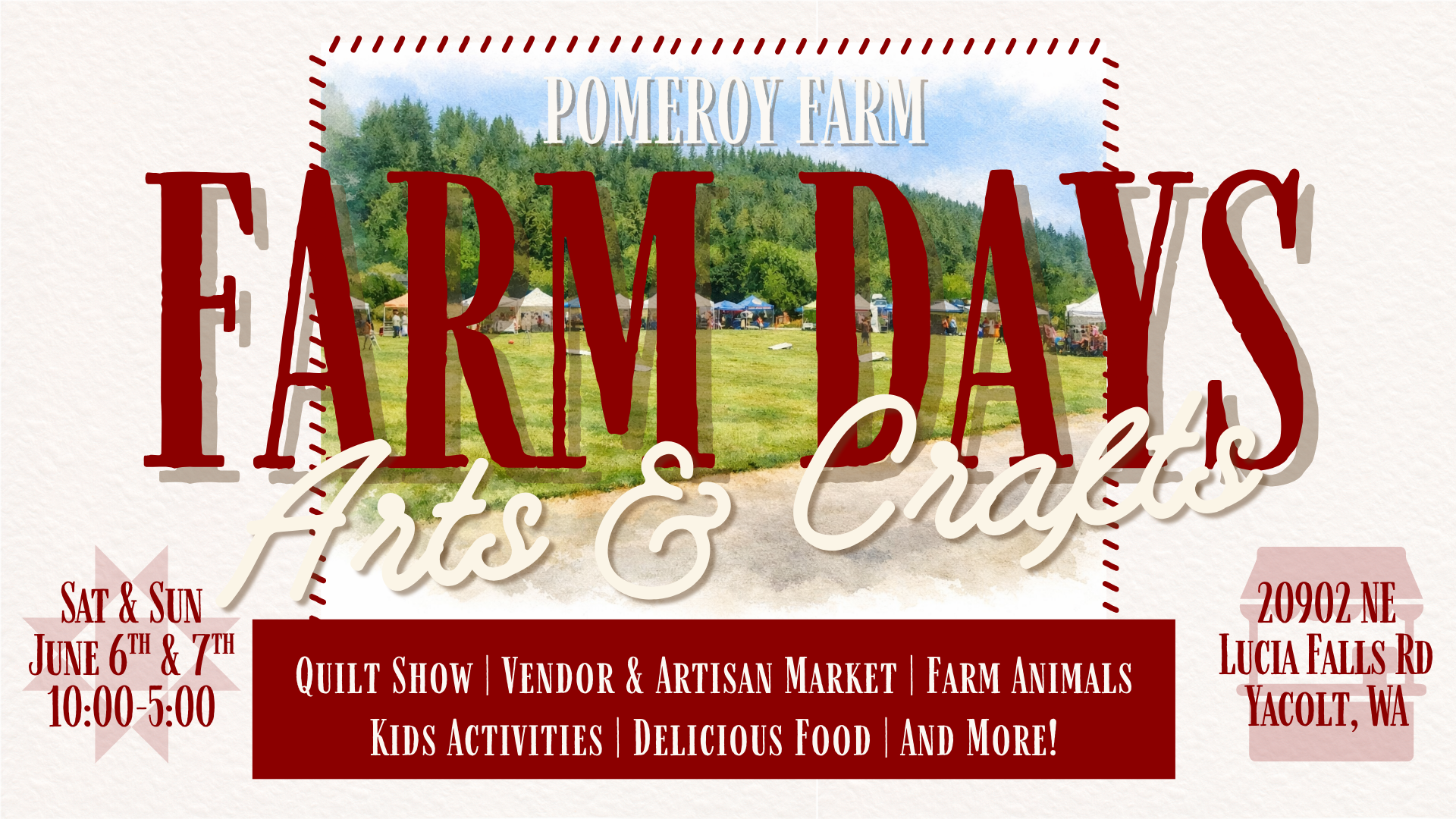 MEMBER EVENT - Pomeroy Farm - Farm Days!