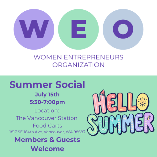 WEO Summer Social 