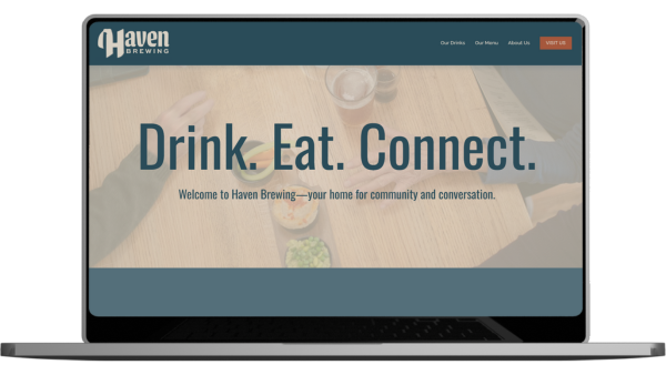 One-and-Done Website for a New Business