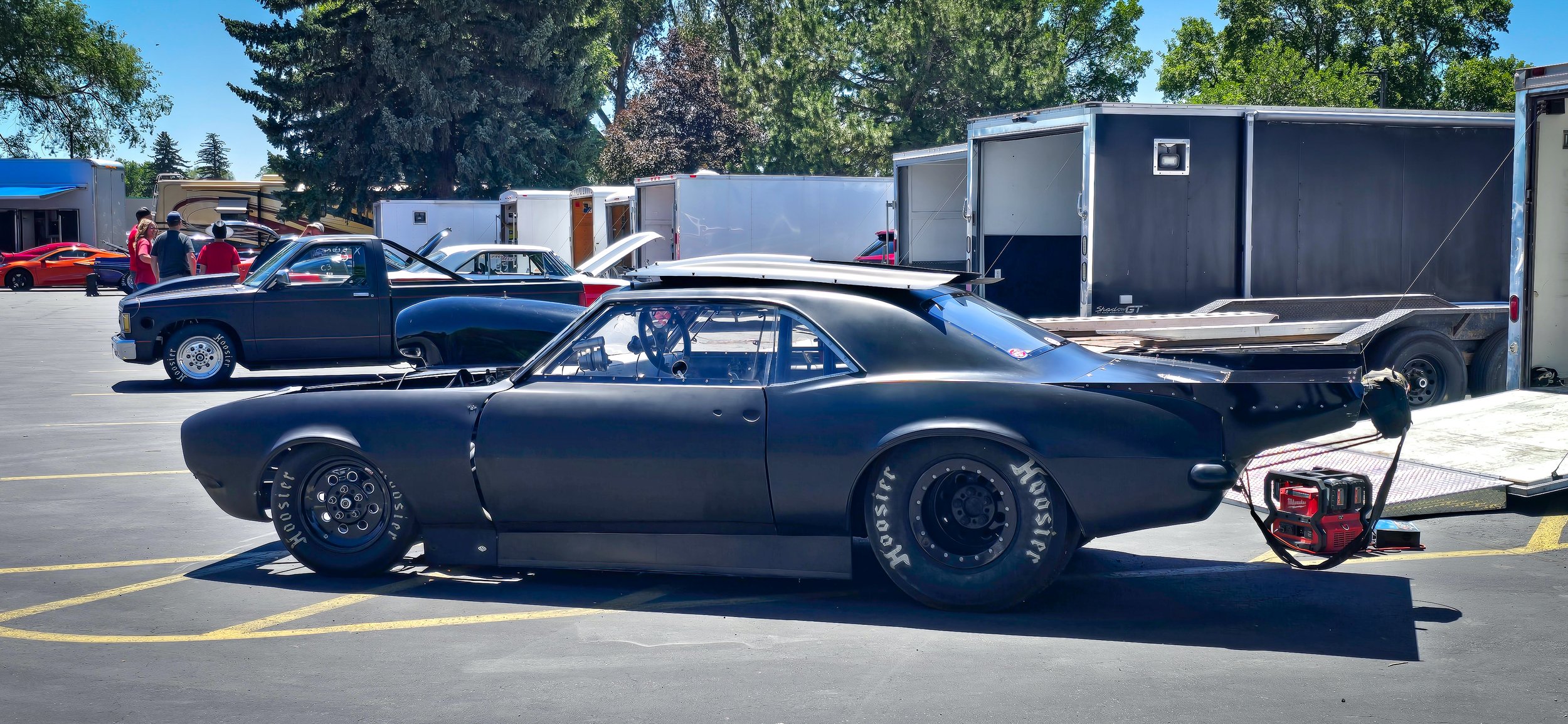 Rigby has an annual car show/drag race in town, this event is a huge deal!